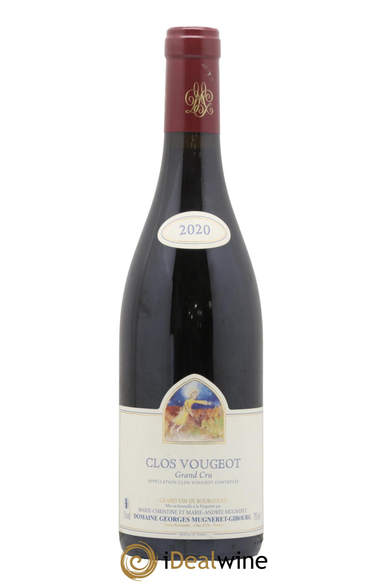 Clos de Vougeot Grand Cru Mugneret-Gibourg (Domaine) 2020 - Lot de 1 bouteille - 0