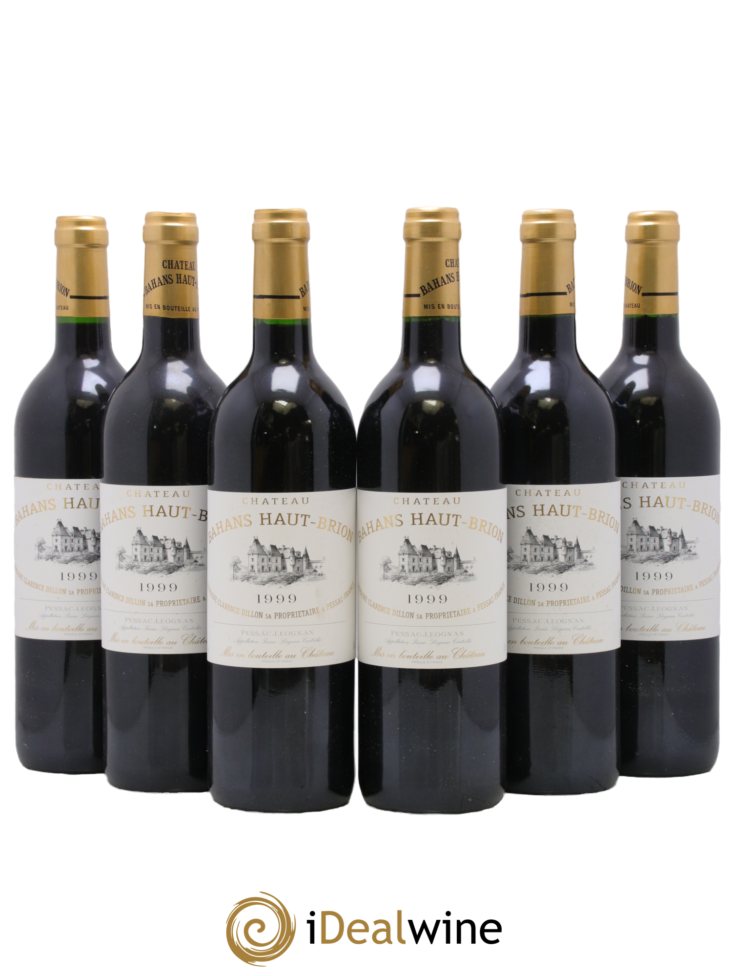 Clarence (Bahans) de Haut-Brion Second Vin 1999 - Lot de 6 bouteilles - 0