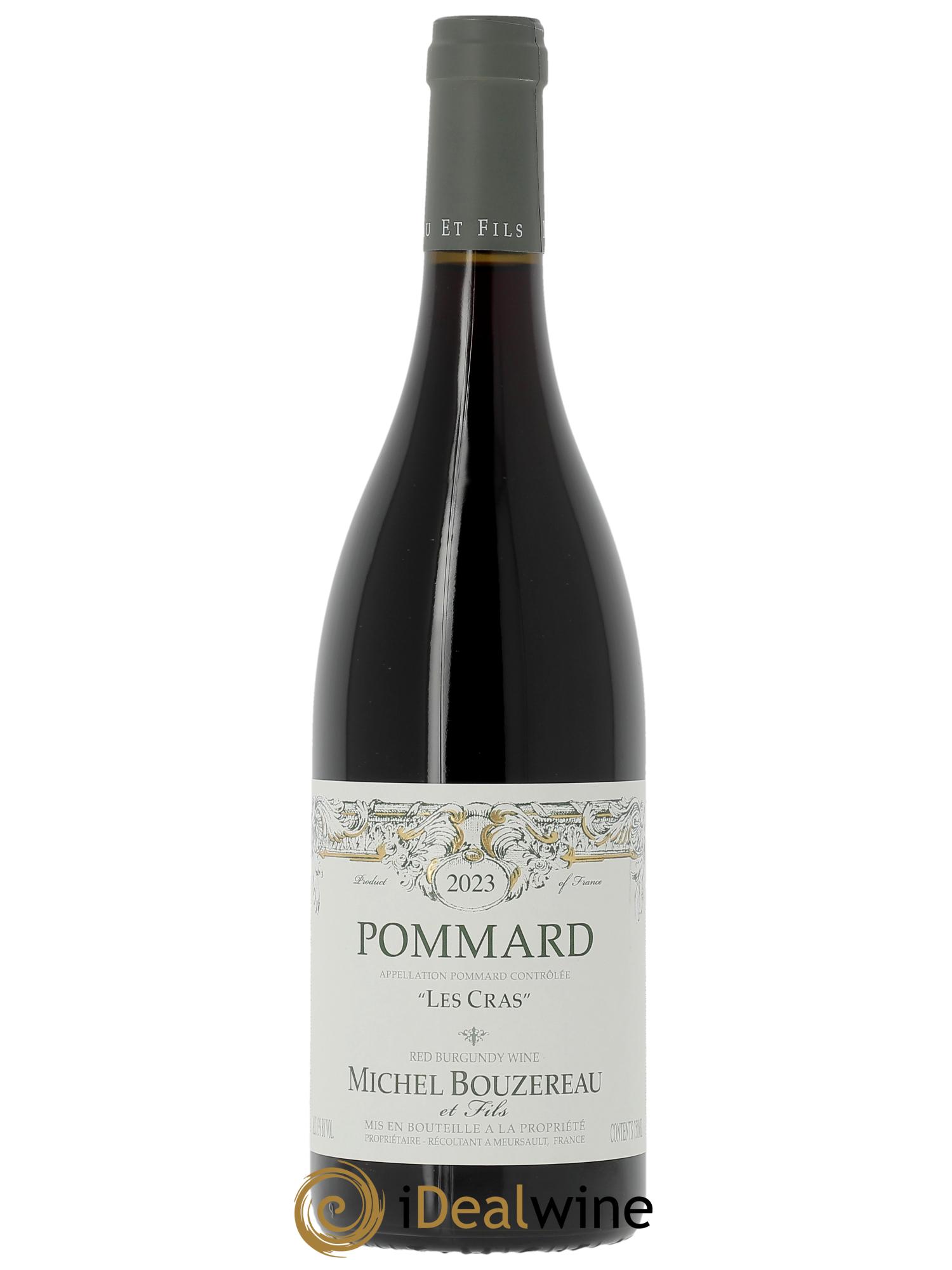 Pommard Les Cras Michel Bouzereau et Fils (Domaine)  2023 - Lot de 1 bouteille - 0