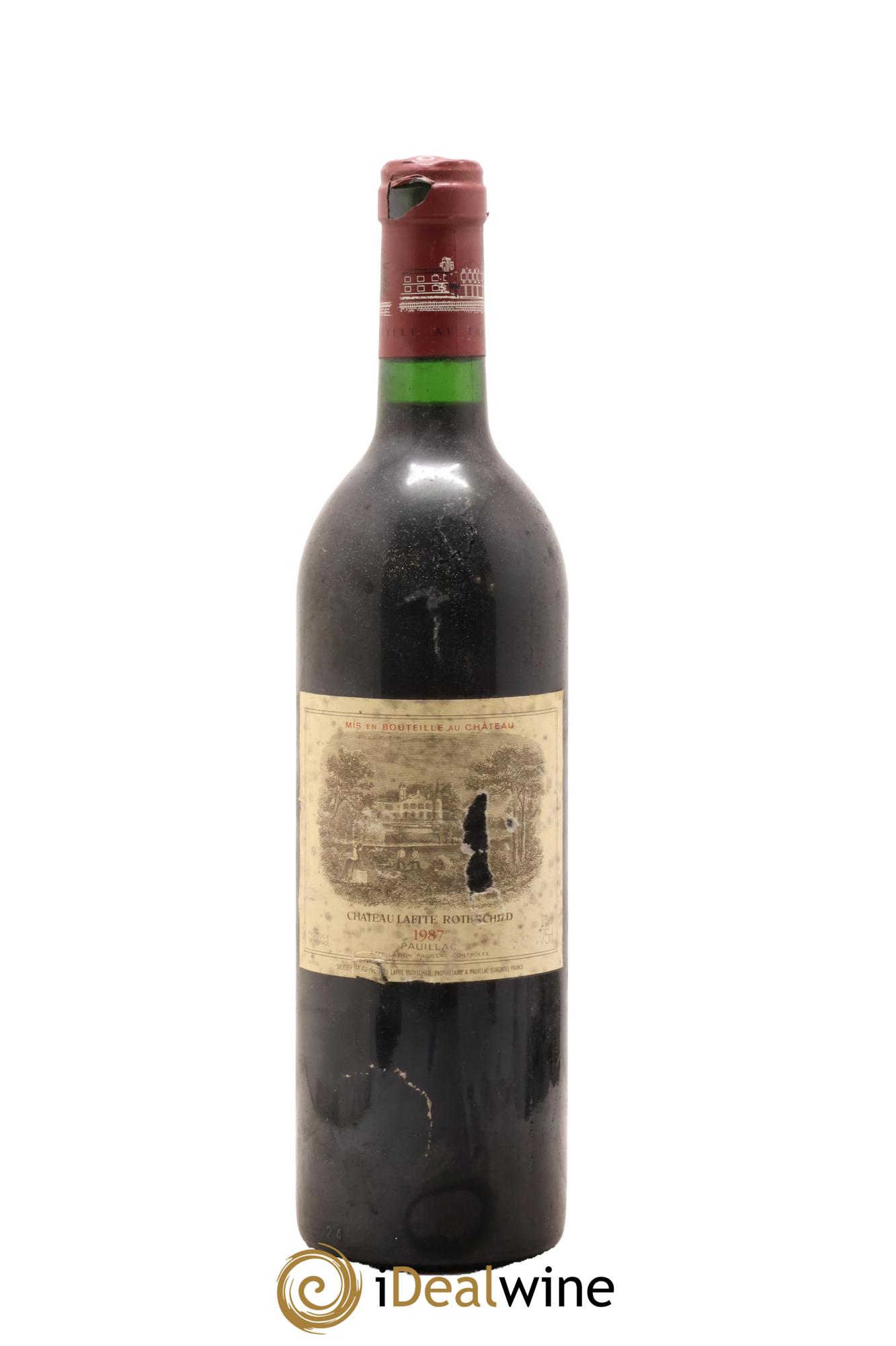 Château Lafite Rothschild 1er Grand Cru Classé 1987 - Lot de 1 bouteille - 0