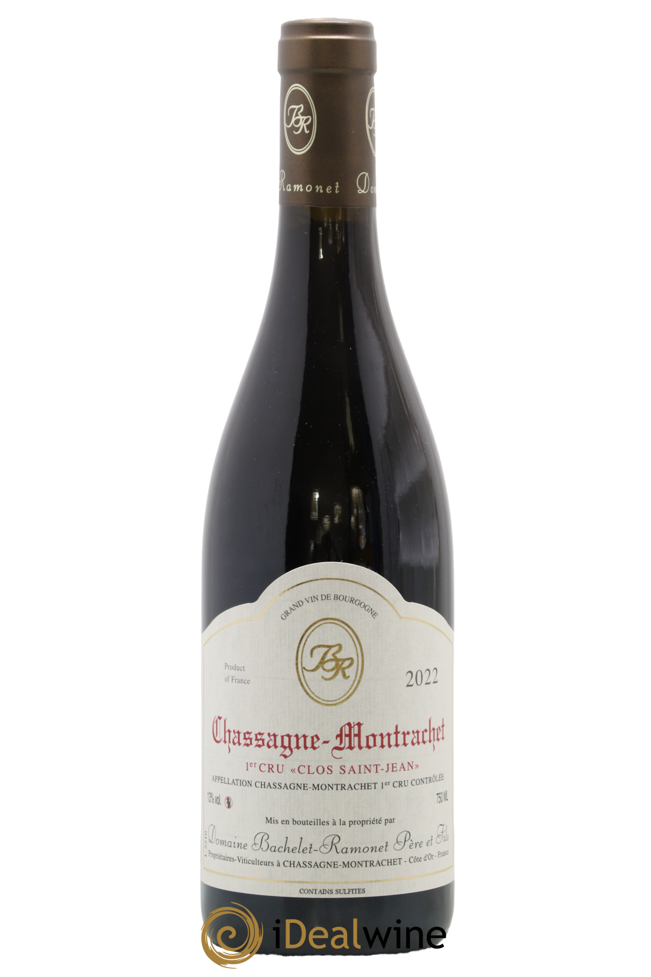 Chassagne-Montrachet 1er Cru Clos Saint-Jean Bachelet-Ramonet (Domaine) 2022 - Posten von 1 Flasche - 0