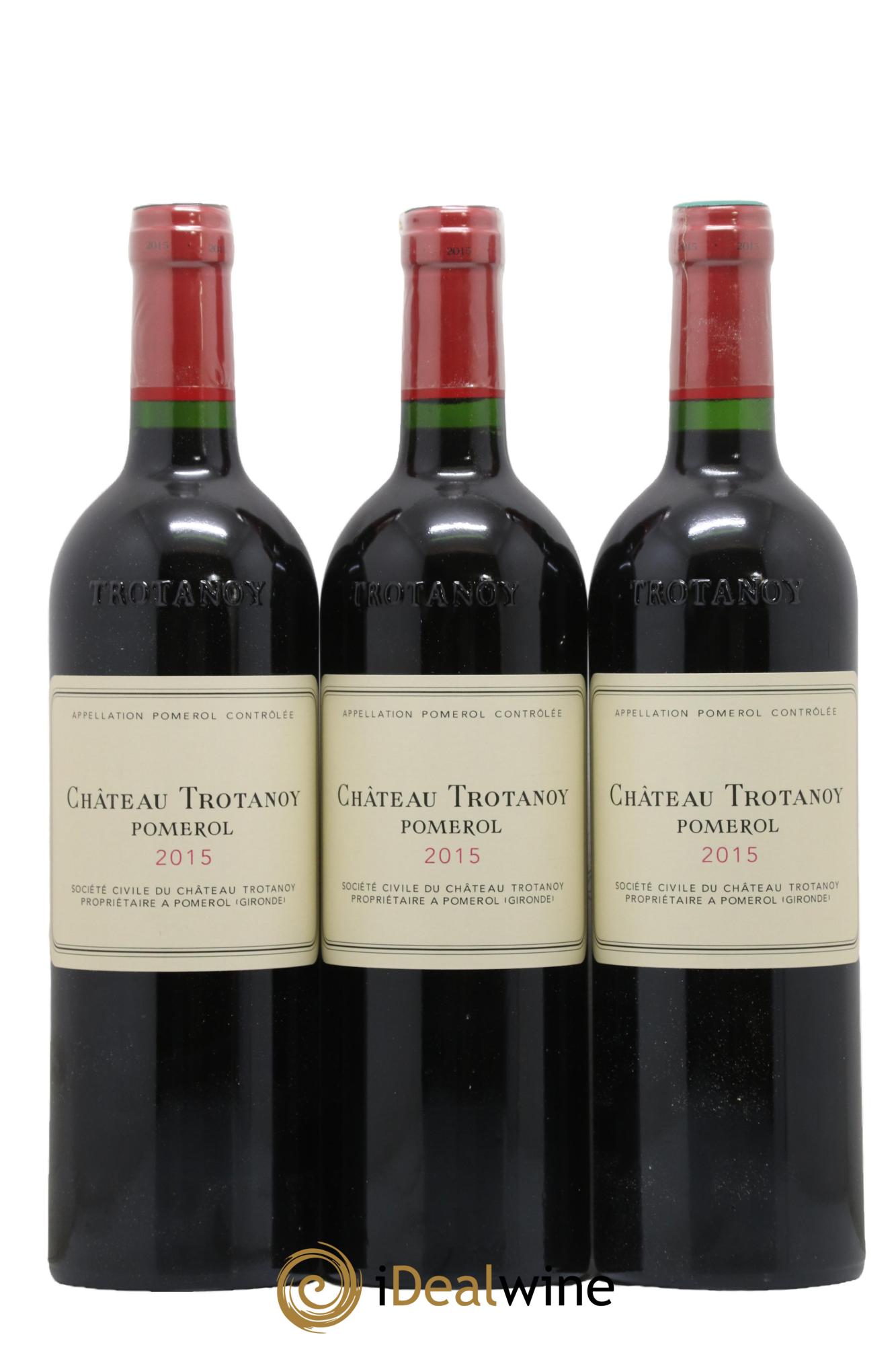 Château Trotanoy 2015 - Lot de 6 bouteilles - 3