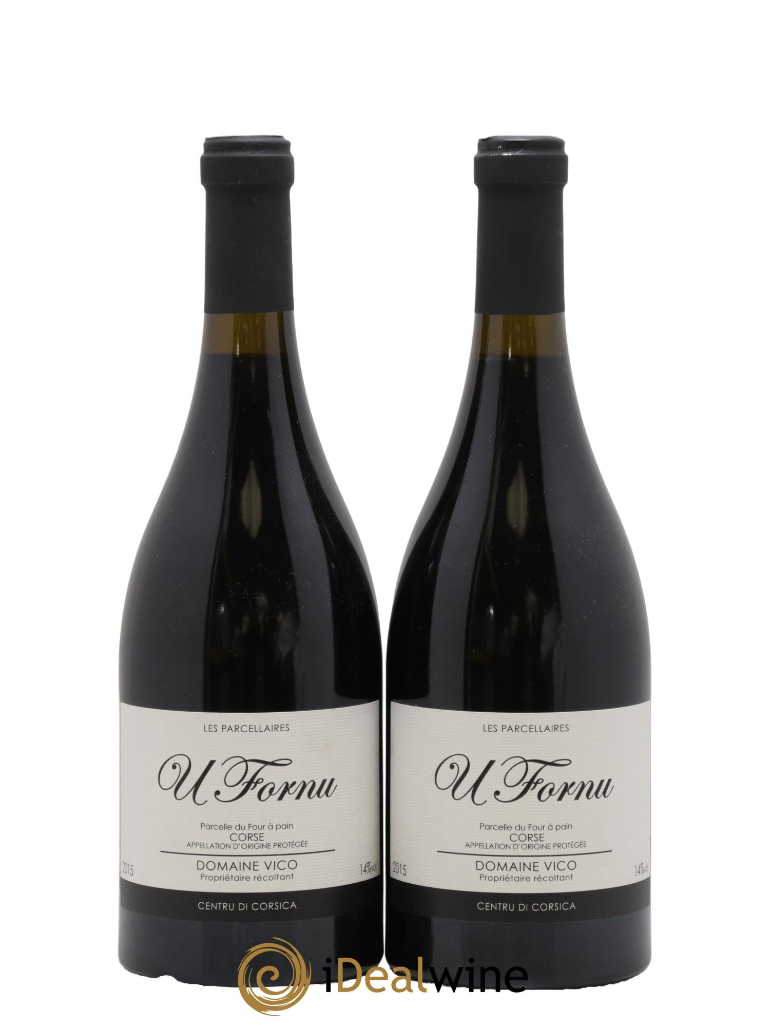 Vin de Corse U Fornu Domaine Vico 2015 - Lot de 2 bouteilles - 0