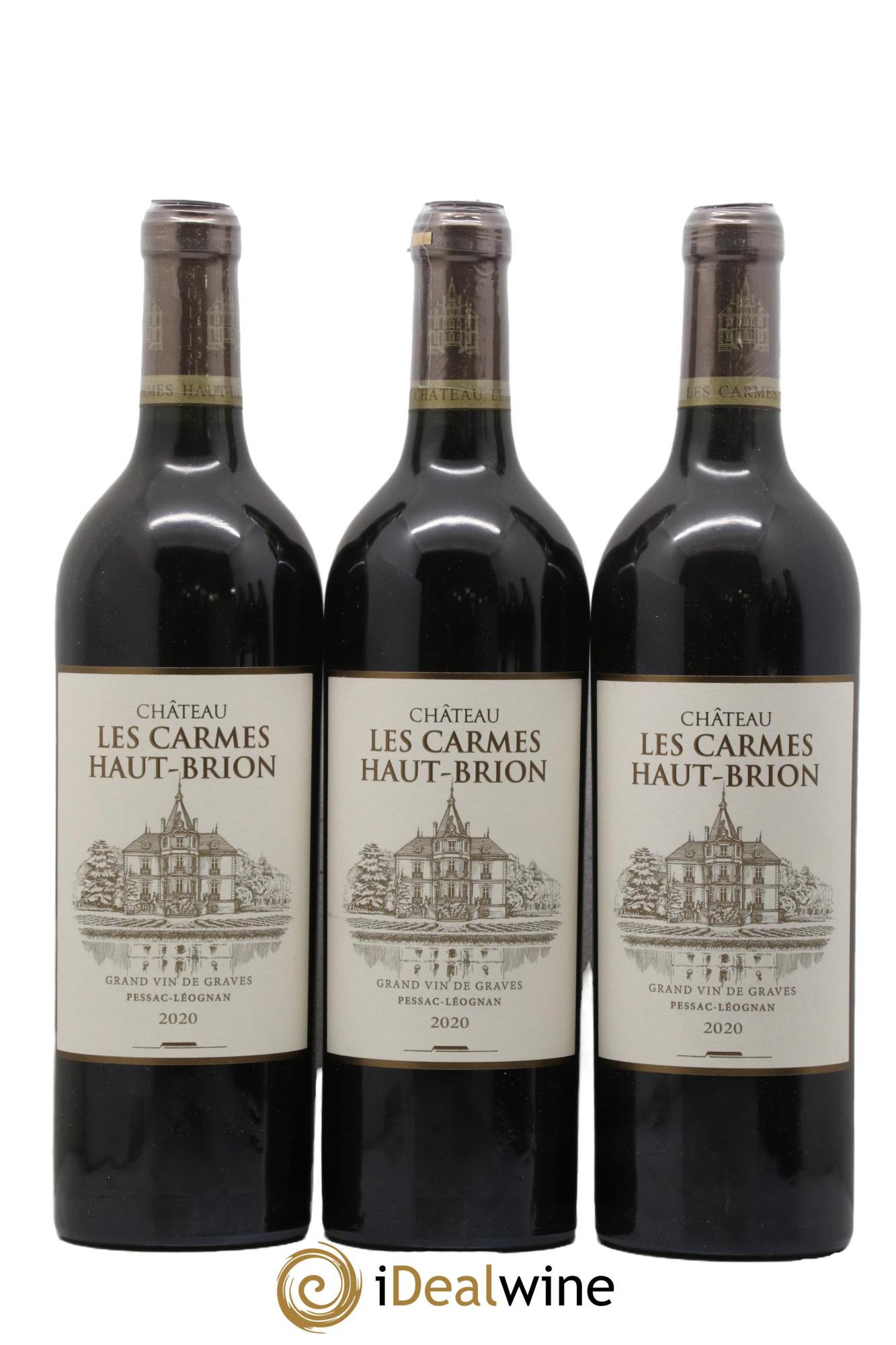 Château Les Carmes Haut-Brion 2020 - Lot of 6 bottles - 1