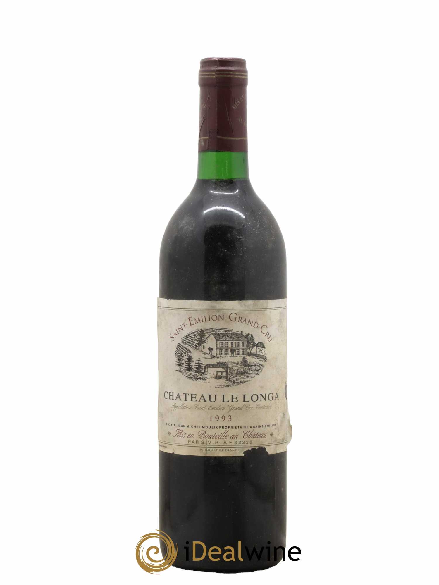 Bordeaux Saint Emilion Grand Cru Château Le Longa 1993 - Lot de 1 bouteille - 0