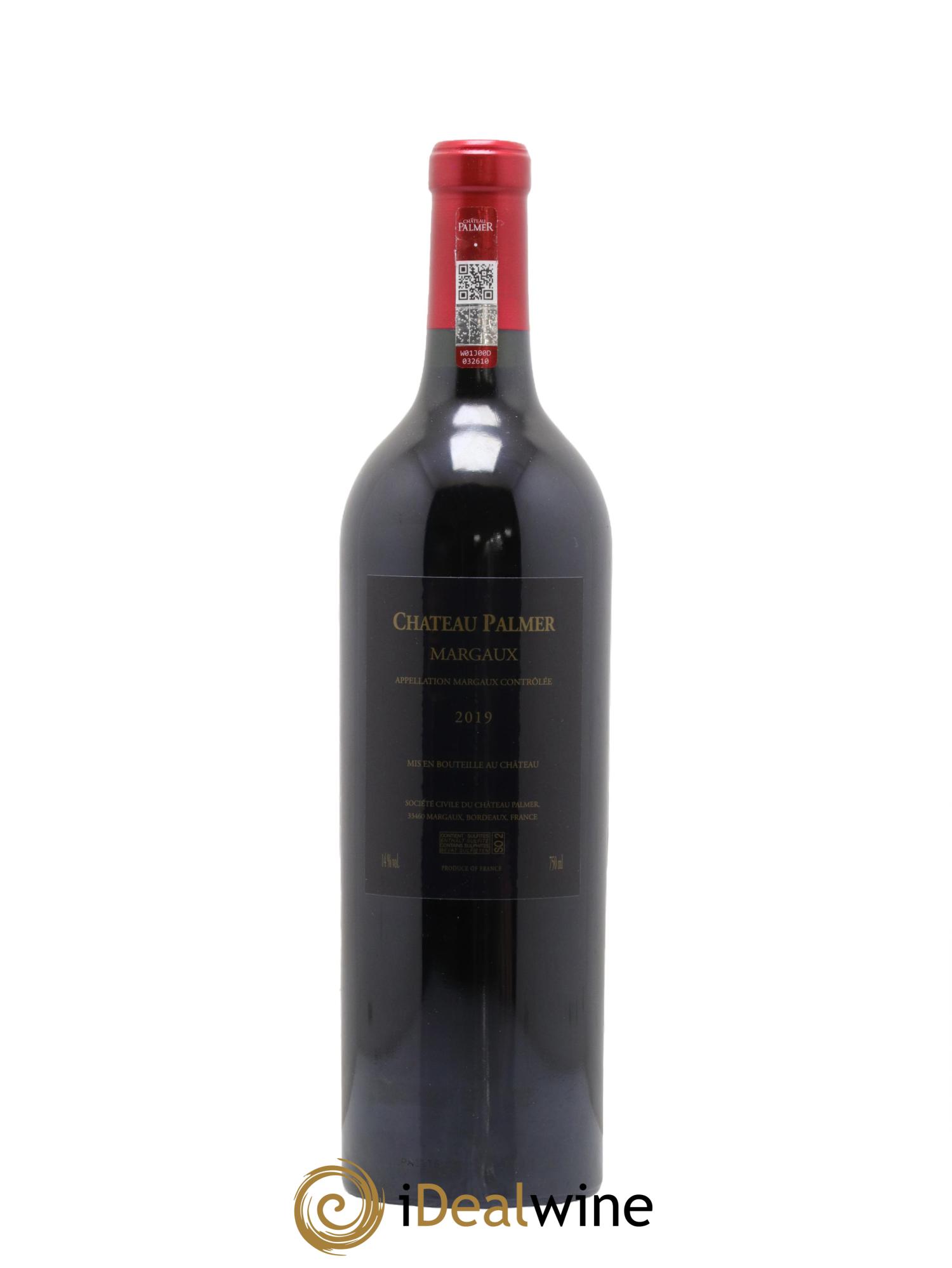 Château Palmer 3ème Grand Cru Classé 2019 - Lot de 1 bouteille - 2
