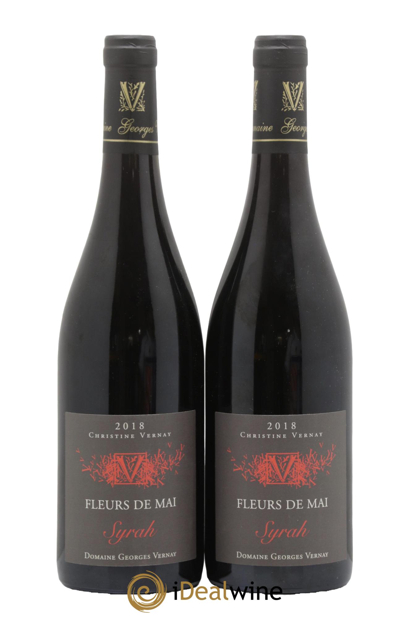 Collines Rhodaniennes Fleurs de Mai Georges Vernay 2018 - Lot de 2 bouteilles - 0