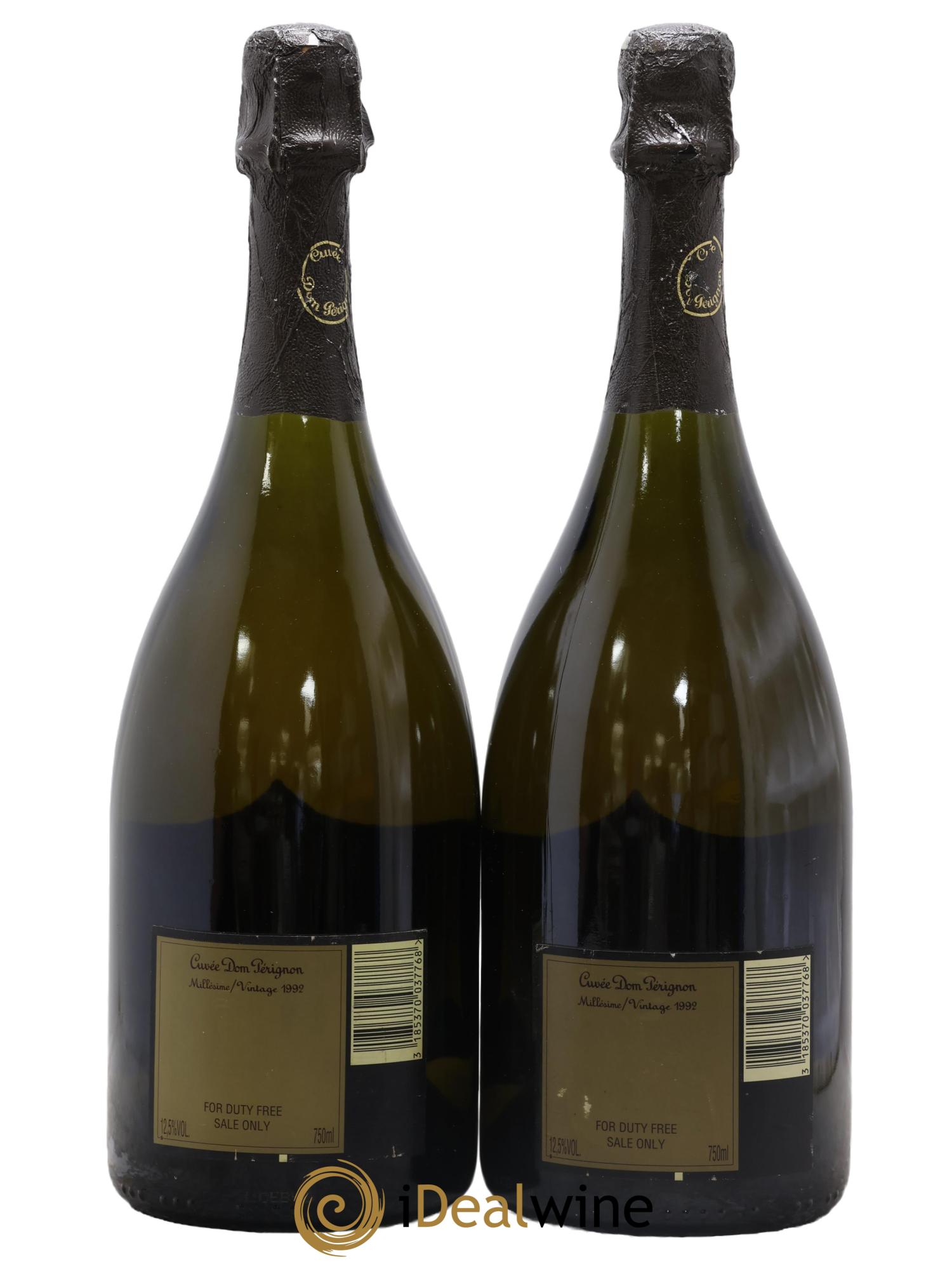 Brut Dom Pérignon 1992 - Posten von 2 Flaschen - 1