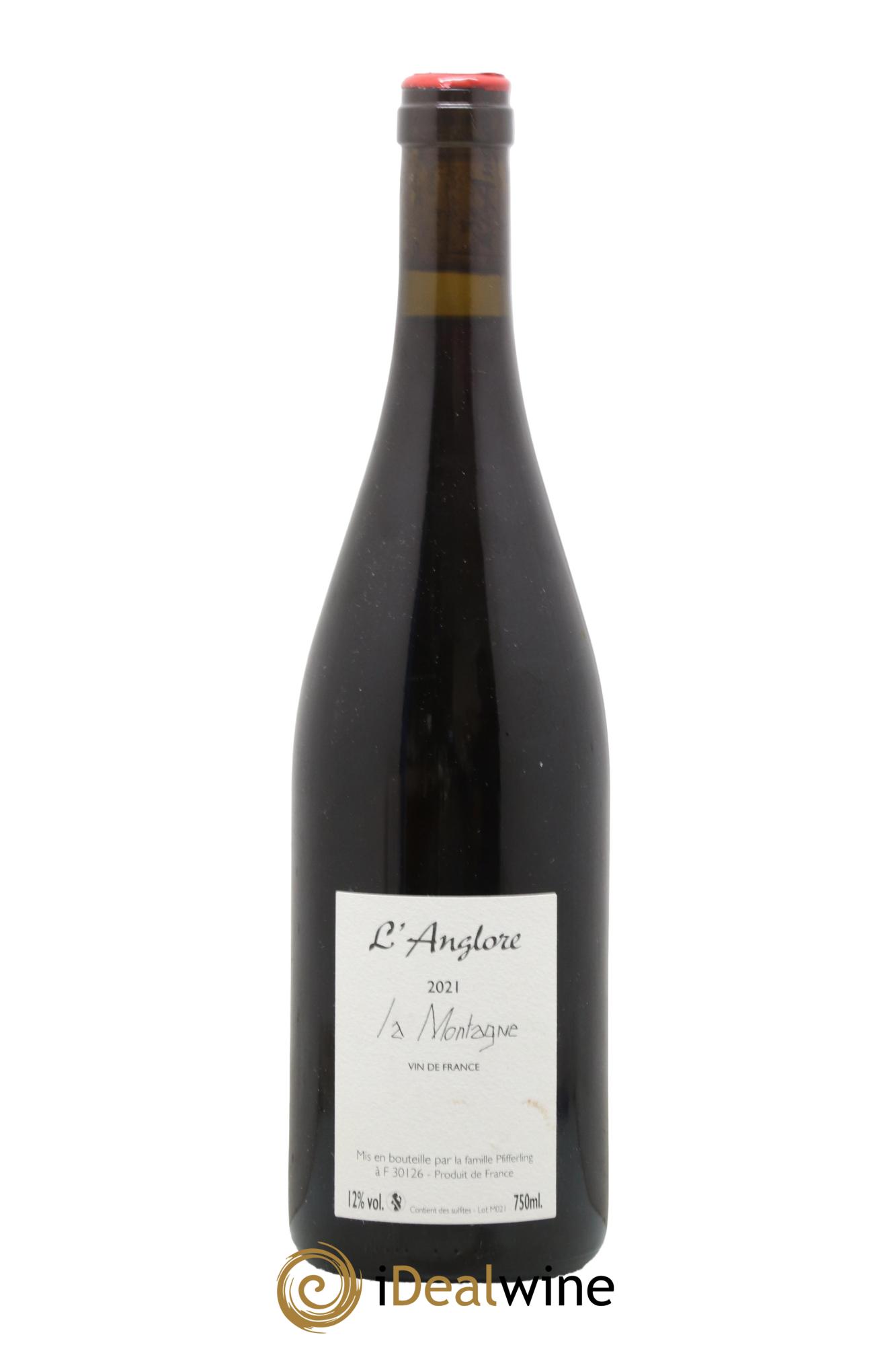 Vin de France La Montagne Domaine de l'Anglore 2021 - Lot de 1 bouteille - 1