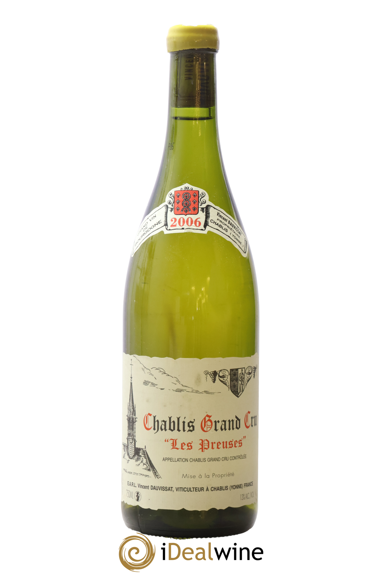 Chablis Grand Cru Les Preuses Vincent Dauvissat (Domaine) 2006 - Lot de 1 bouteille - 0