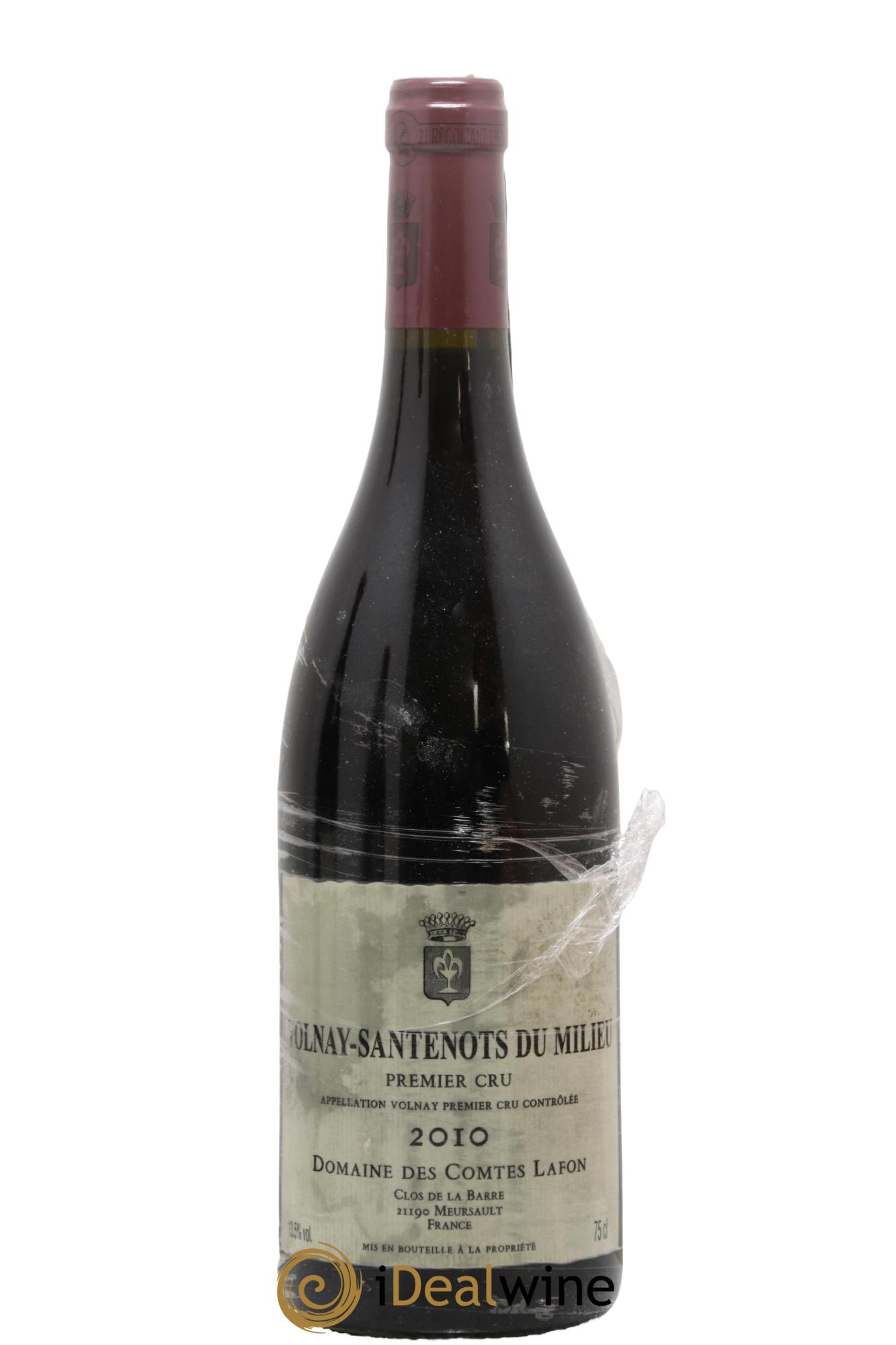 Volnay 1er Cru Santenots du Milieu Comtes Lafon (Domaine des) 2010 - Lotto di 1 bottiglia - 0