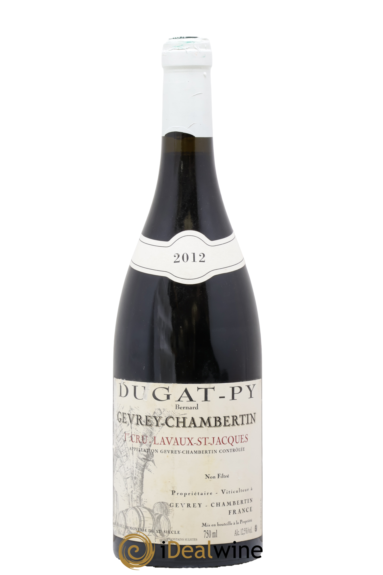 Gevrey-Chambertin 1er Cru Lavaux Saint Jacques Dugat-Py 2012 - Posten von 1 Flasche - 0