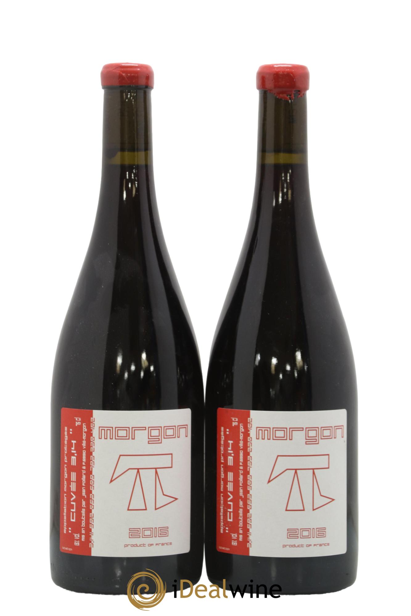Morgon 3.14 Jean Foillard 2016 - Lot de 2 bouteilles - 0