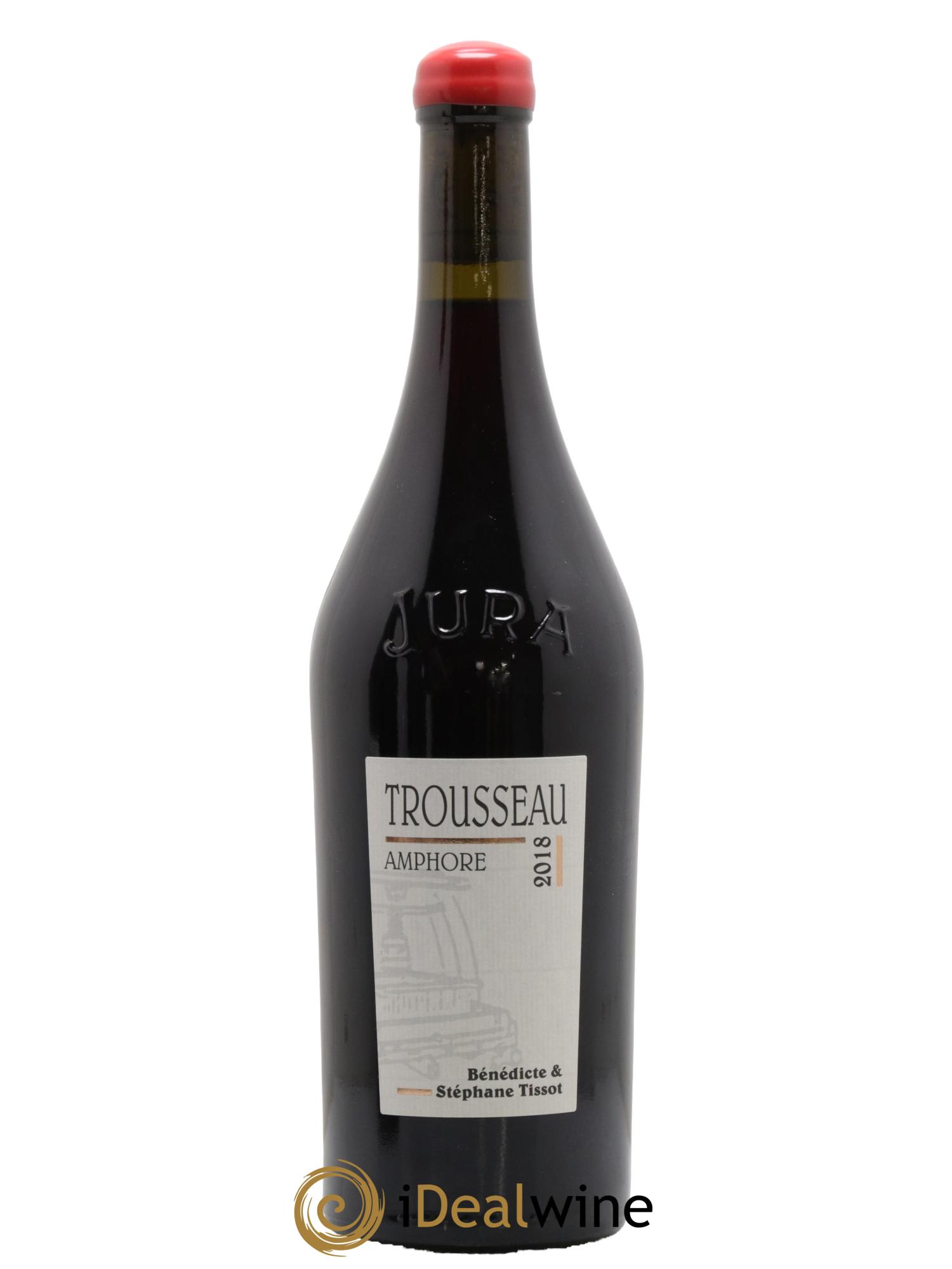 Arbois Trousseau Amphore Bénédicte et Stéphane Tissot 2018 - Lot de 1 bouteille - 0