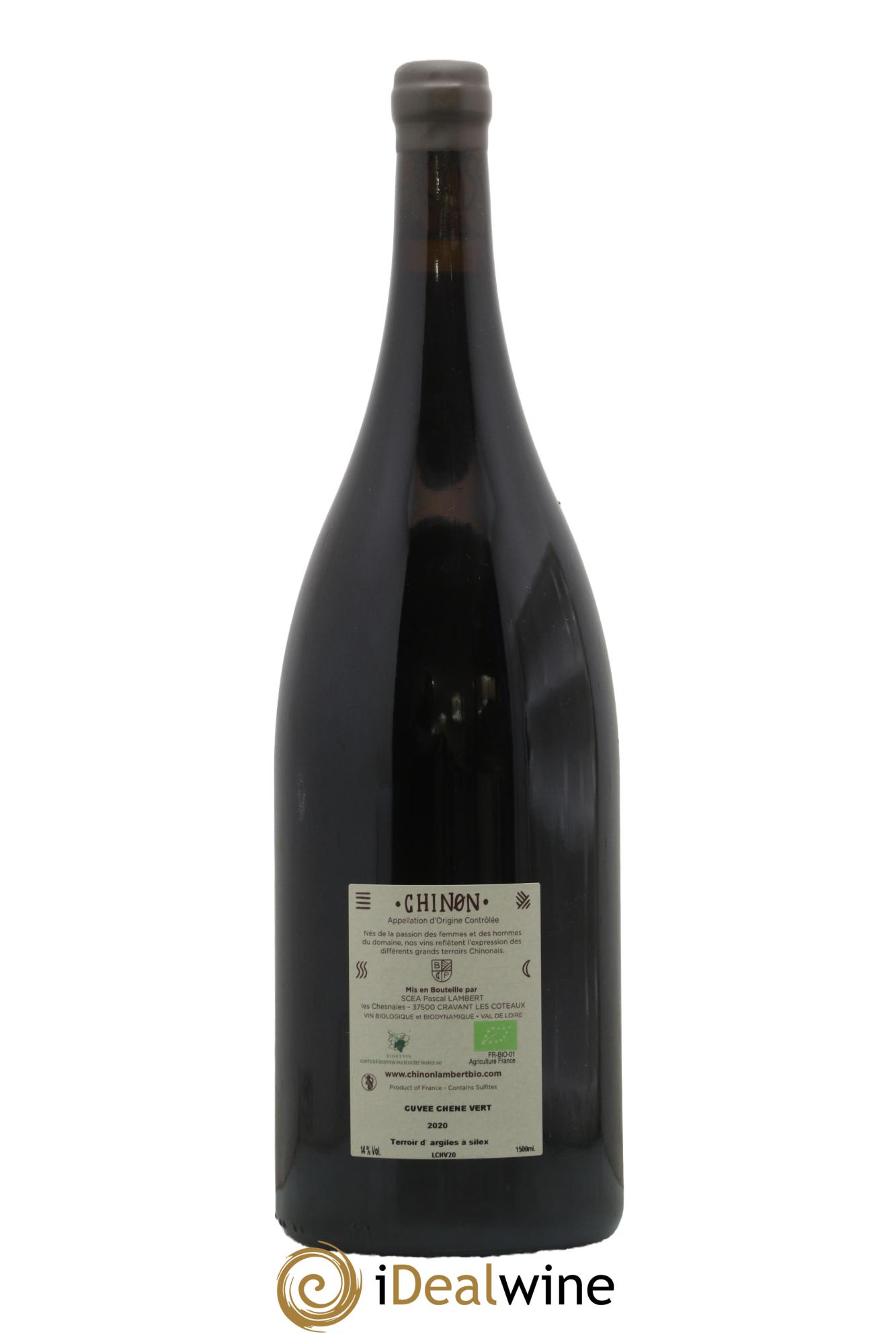 Chinon Cuvée Chêne Vert Domaine Lambert 2020 - Lot of 1 magnum - 1
