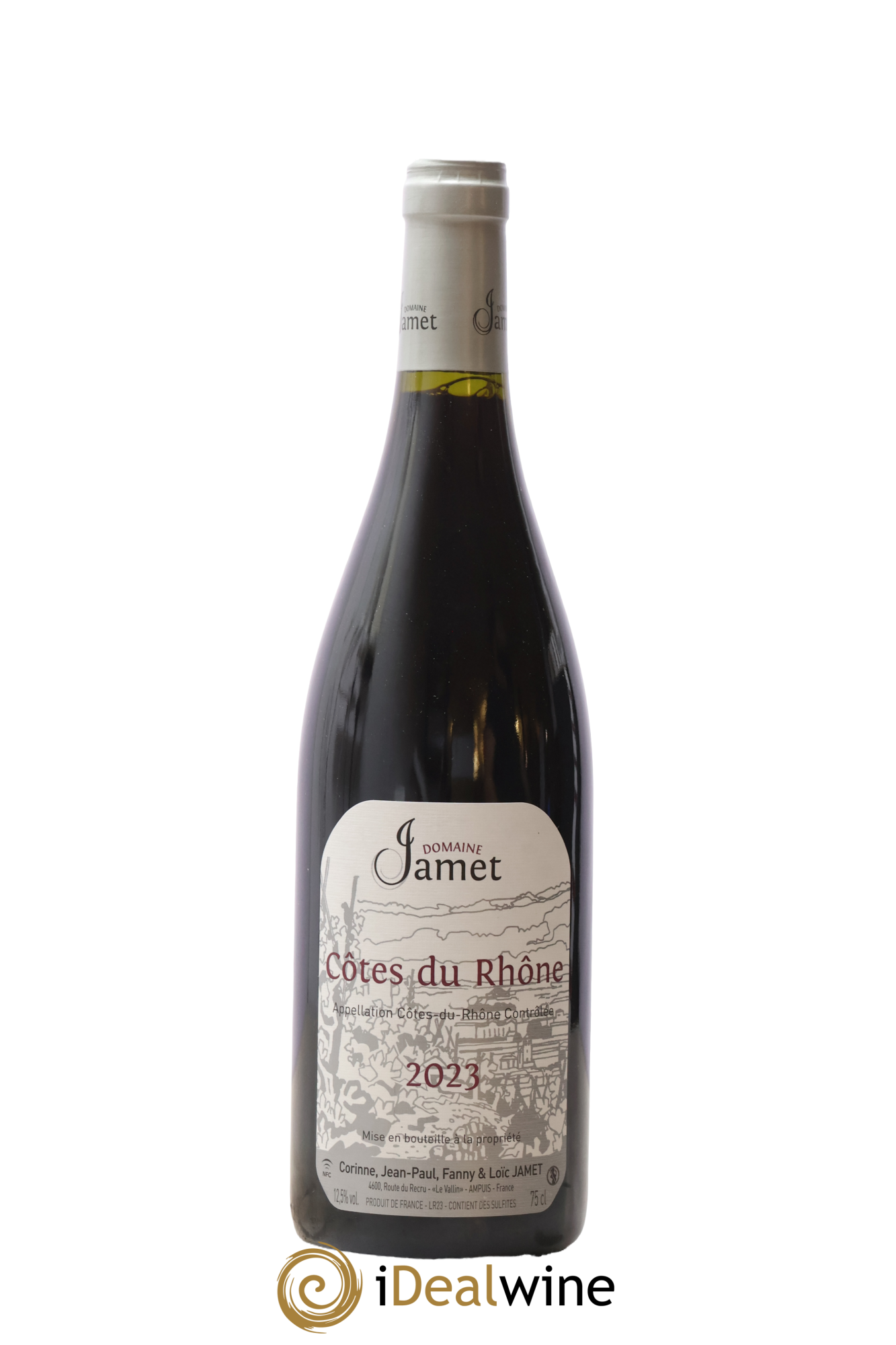 Côtes-du-Rhône Jamet (Domaine) 2023 - Lot de 1 bouteille - 0