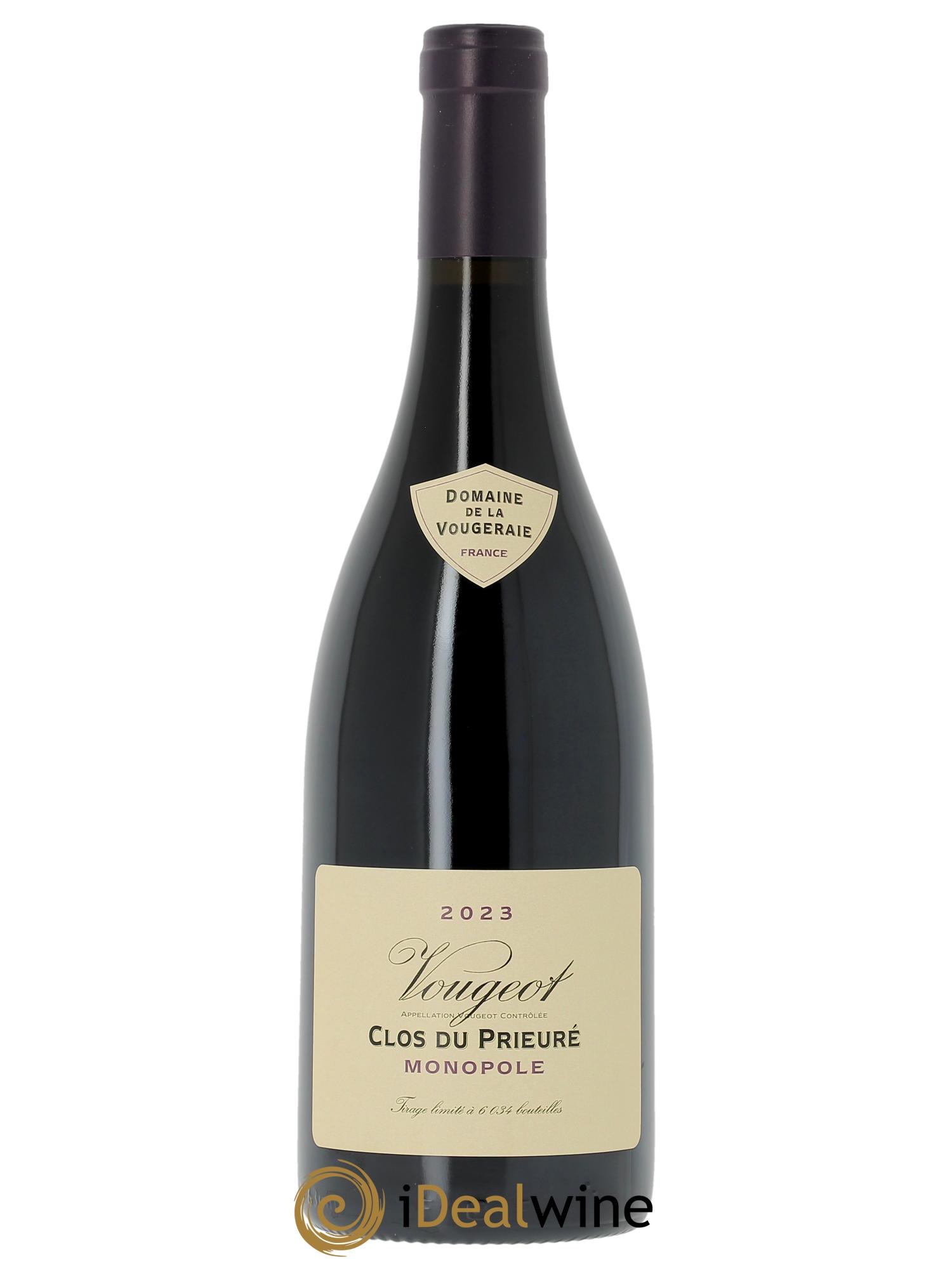 Vougeot Clos du Prieuré La Vougeraie  2023 - Posten von 1 Flasche - 0