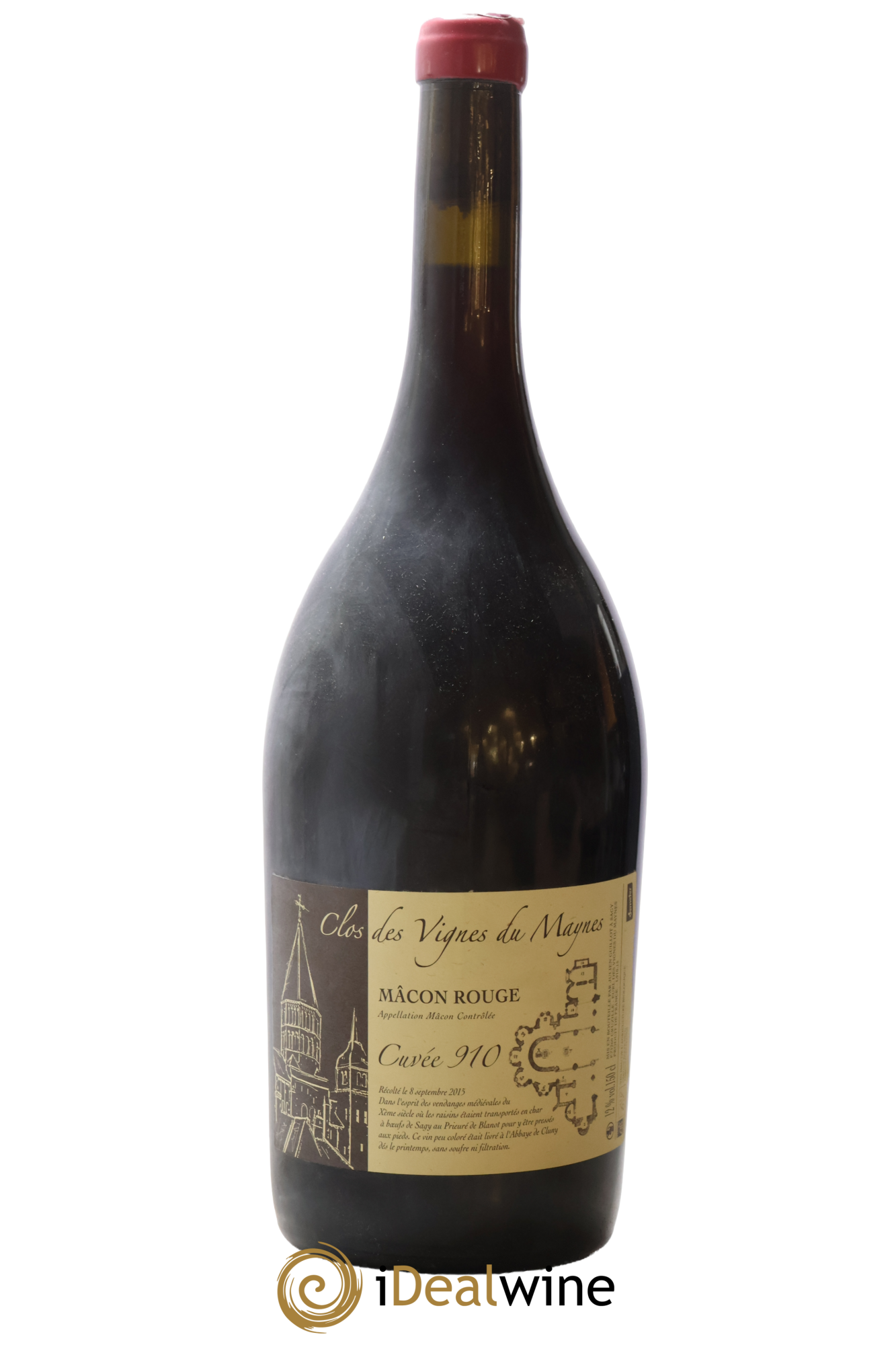 Mâcon Cuvée 910 Les Vignes du Maynes 2015 - Lotto di 1 magnum - 0