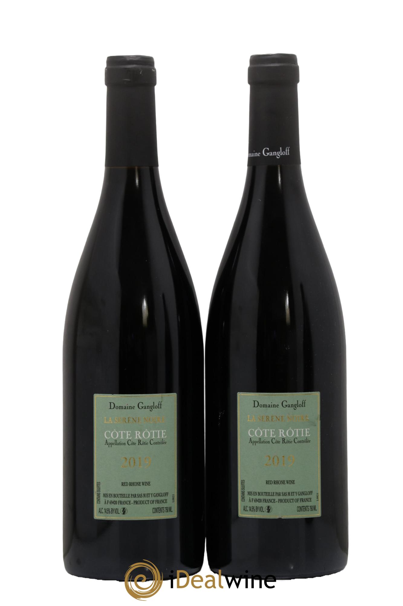 Côte-Rôtie La Sereine Noire Gangloff (Domaine) 2019 - Lotto di 2 bottiglie - 1