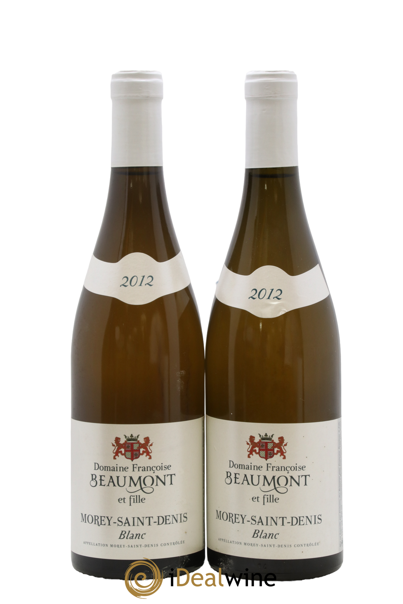 Morey-Saint-Denis Domaine Françoise Beaumont et fille 2012 - Lot de 2 bouteilles - 0
