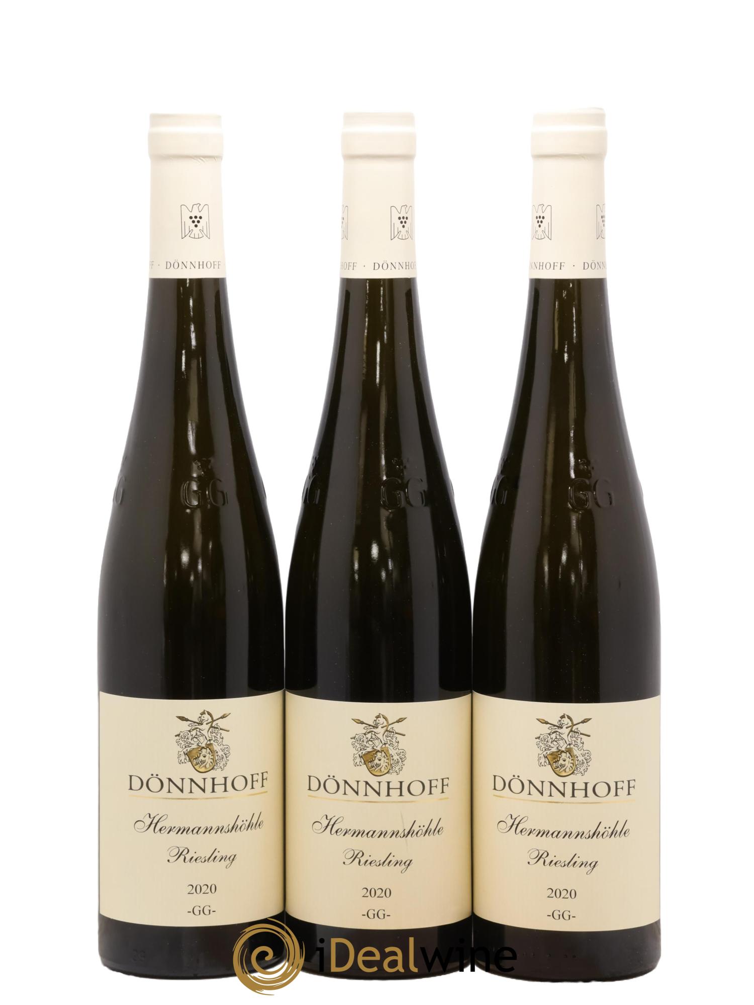 Riesling GG Niederhauser Hermannshohle Trocken Donnhoff 2020 - Lot de 3 bouteilles - 0