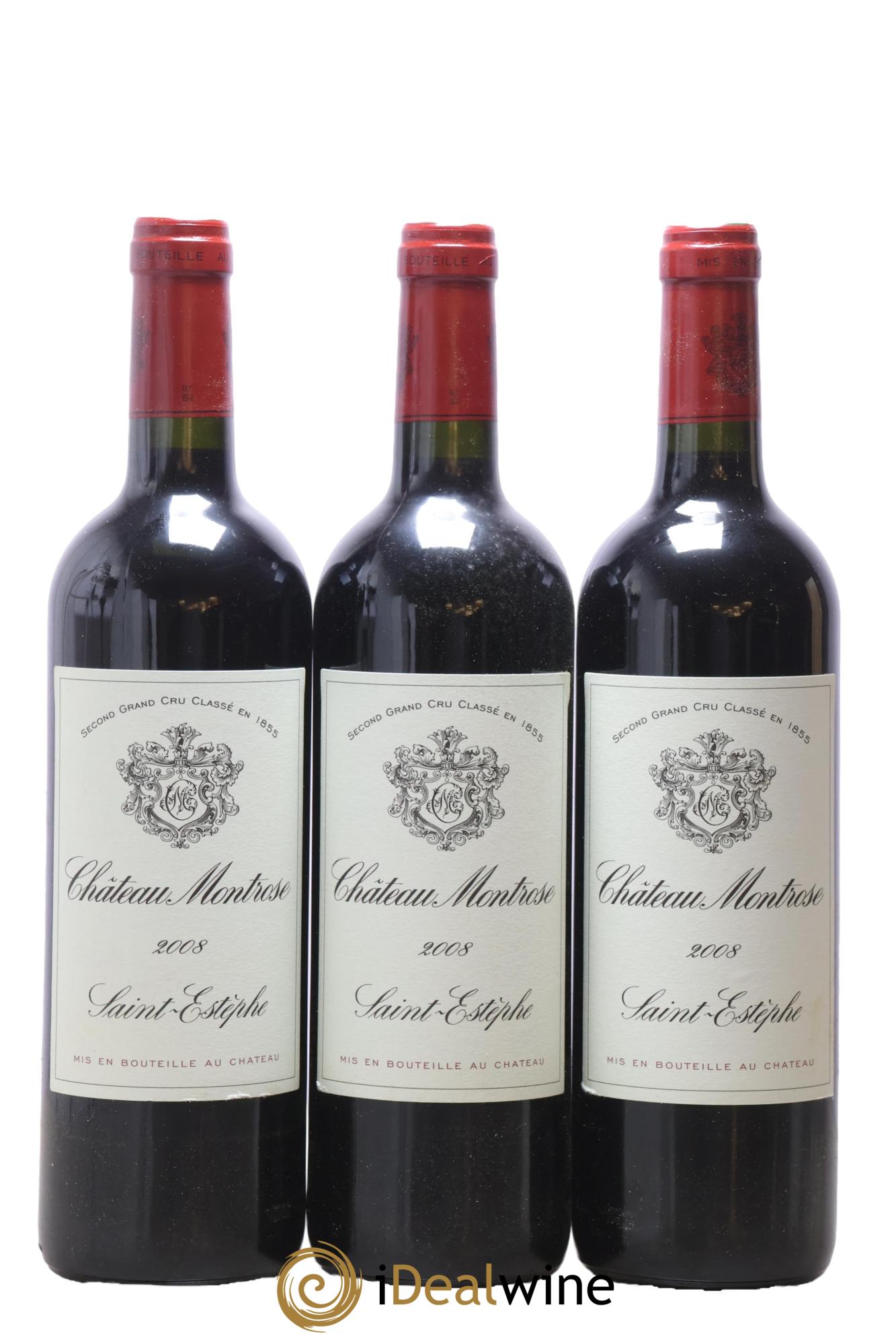 Château Montrose 2ème Grand Cru Classé 2008 - Posten von 6 Flaschen - 1