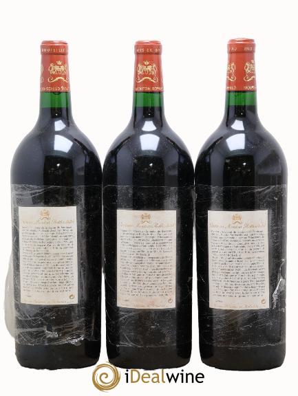 Château Mouton Rothschild 1er Grand Cru Classé 1995 - Posten von 3 Magnum - 1