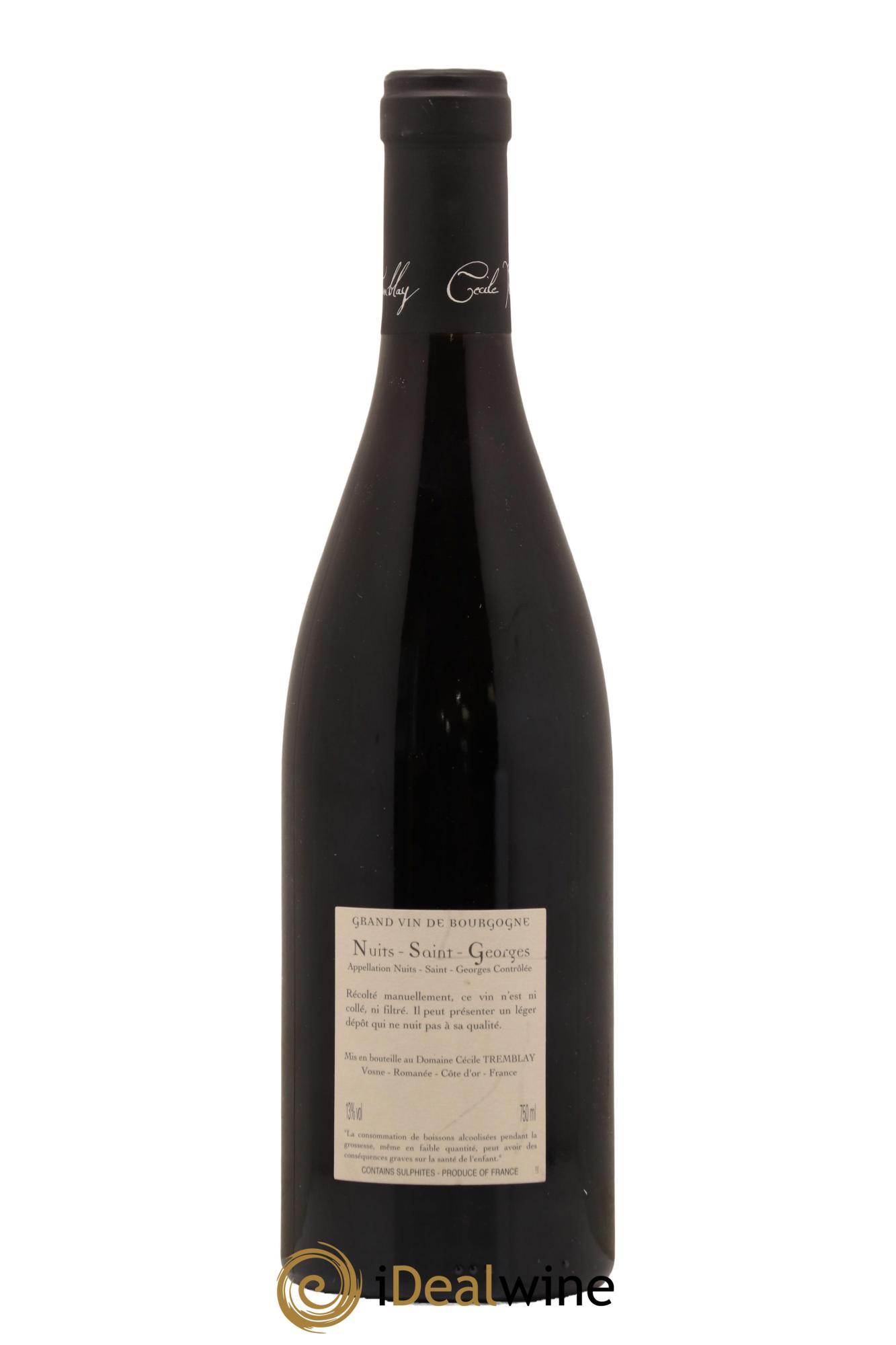 Nuits-Saint-Georges Albuca Cécile Tremblay  2017 - Posten von 1 Flasche - 1