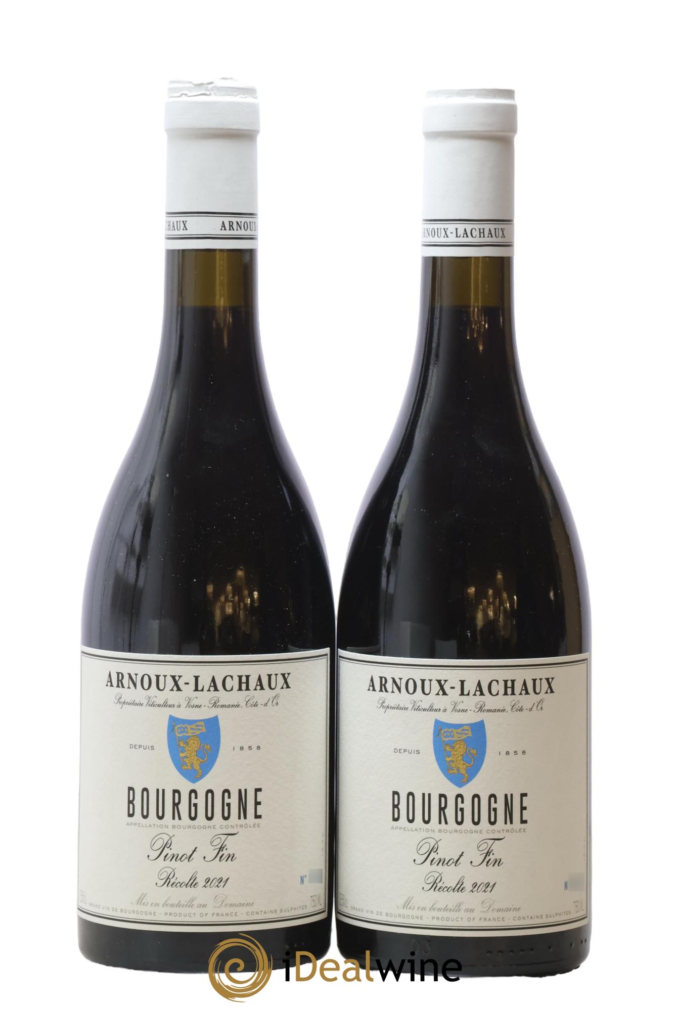 Bourgogne Pinot Fin Arnoux-Lachaux (Domaine) 2021 - Posten von 2 Flaschen - 0
