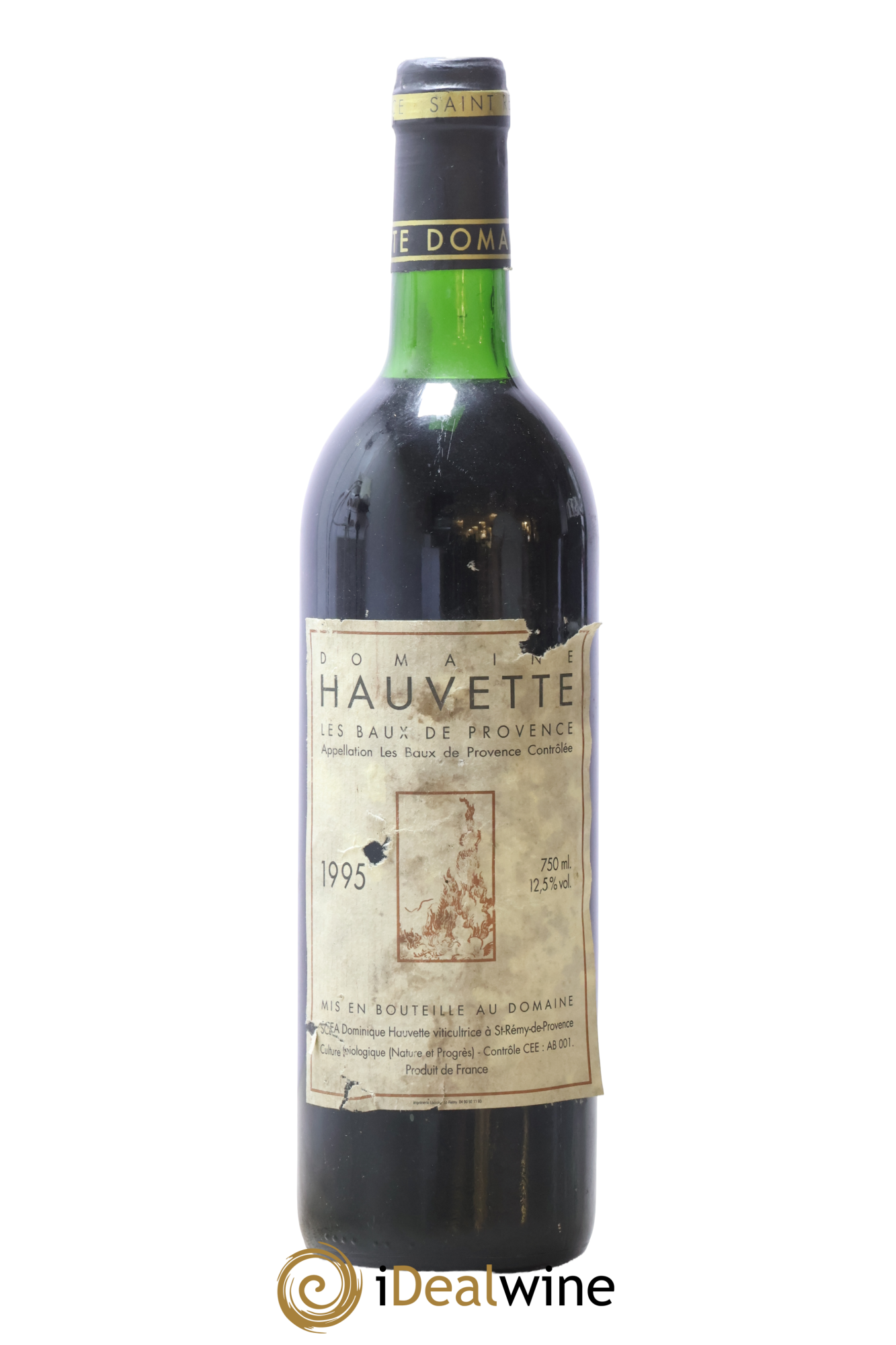 Baux de Provence Hauvette (Domaine) 1995 - Lot de 1 bouteille - 0