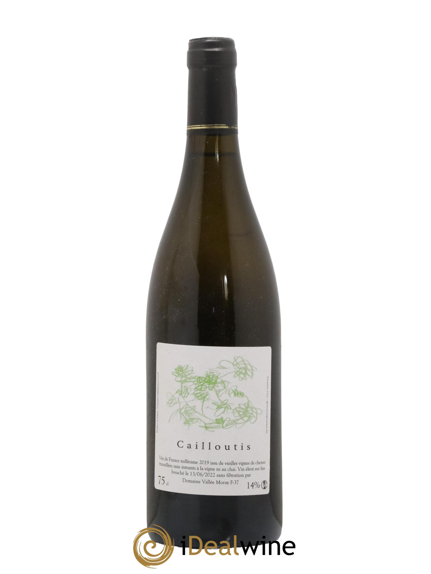 Vin de France Cailloutis Domaine Vallée Moray 2019 - Lot de 1 bouteille - 0