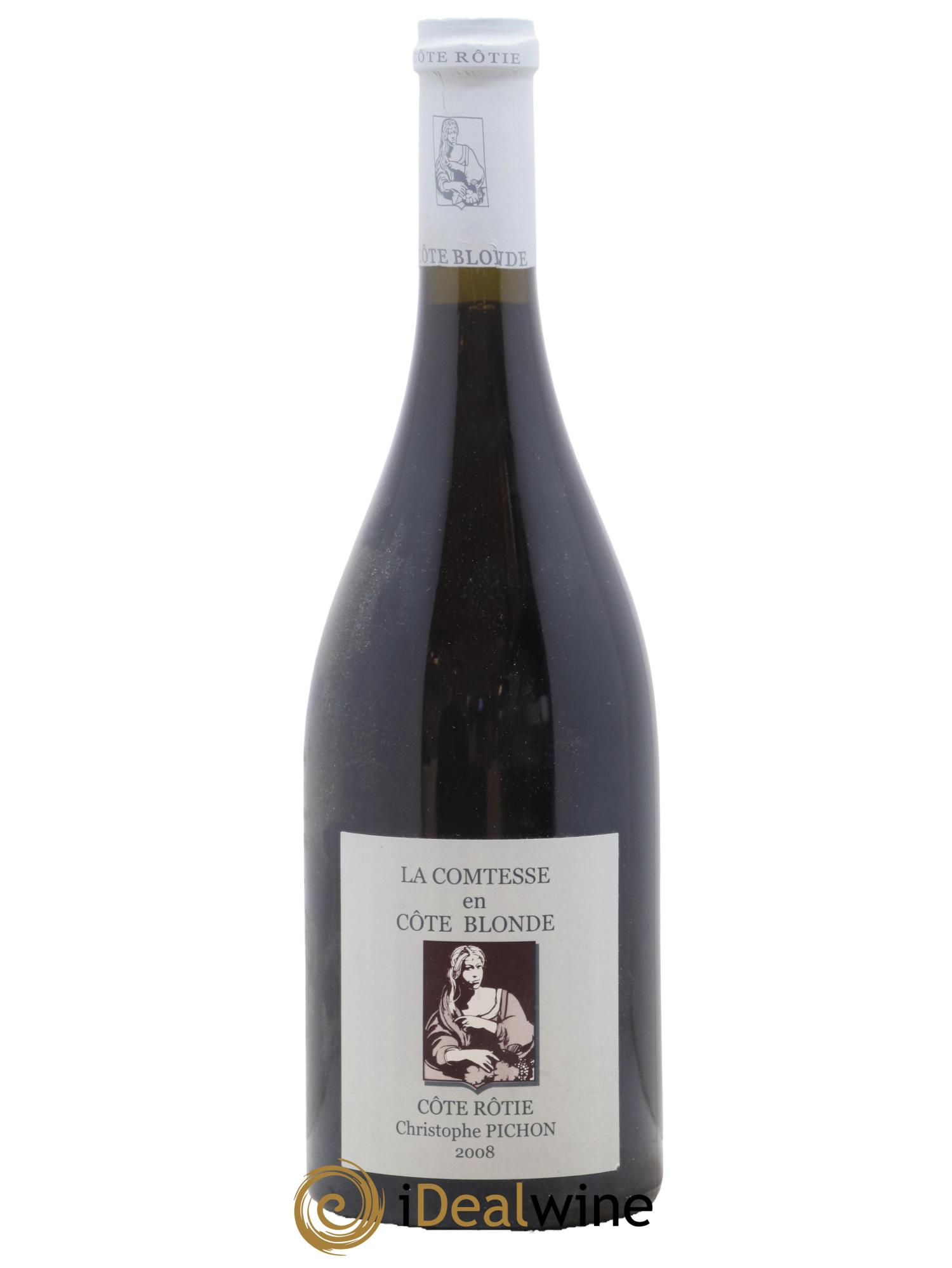 Côte-Rôtie La Comtesse en Côte Blonde Christophe Pichon (Domaine) 2008 - Lot de 1 bouteille - 0