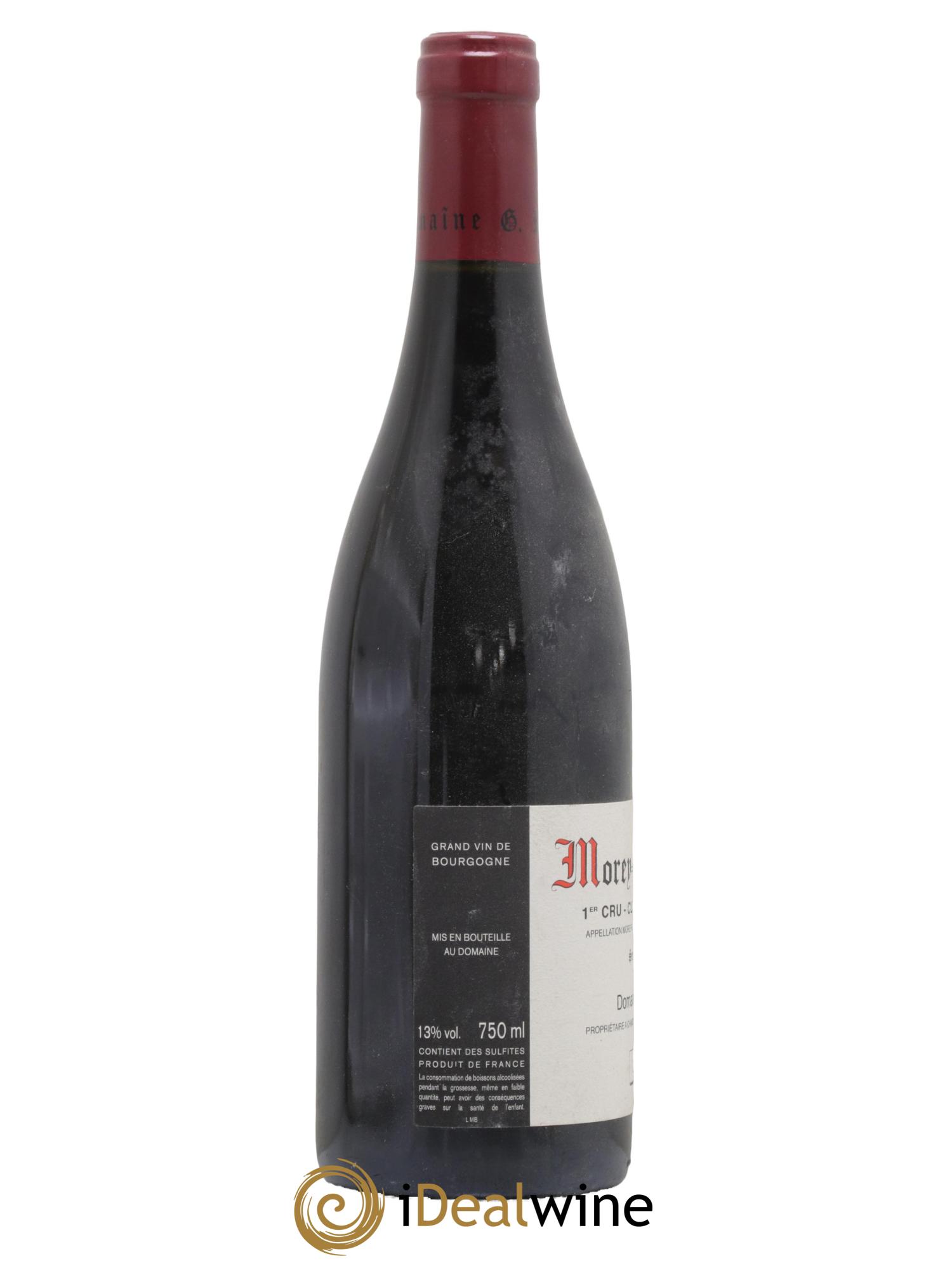 Morey Saint-Denis 1er Cru Clos de la Bussière Georges Roumier (Domaine)  2010 - Lot de 1 bouteille - 1