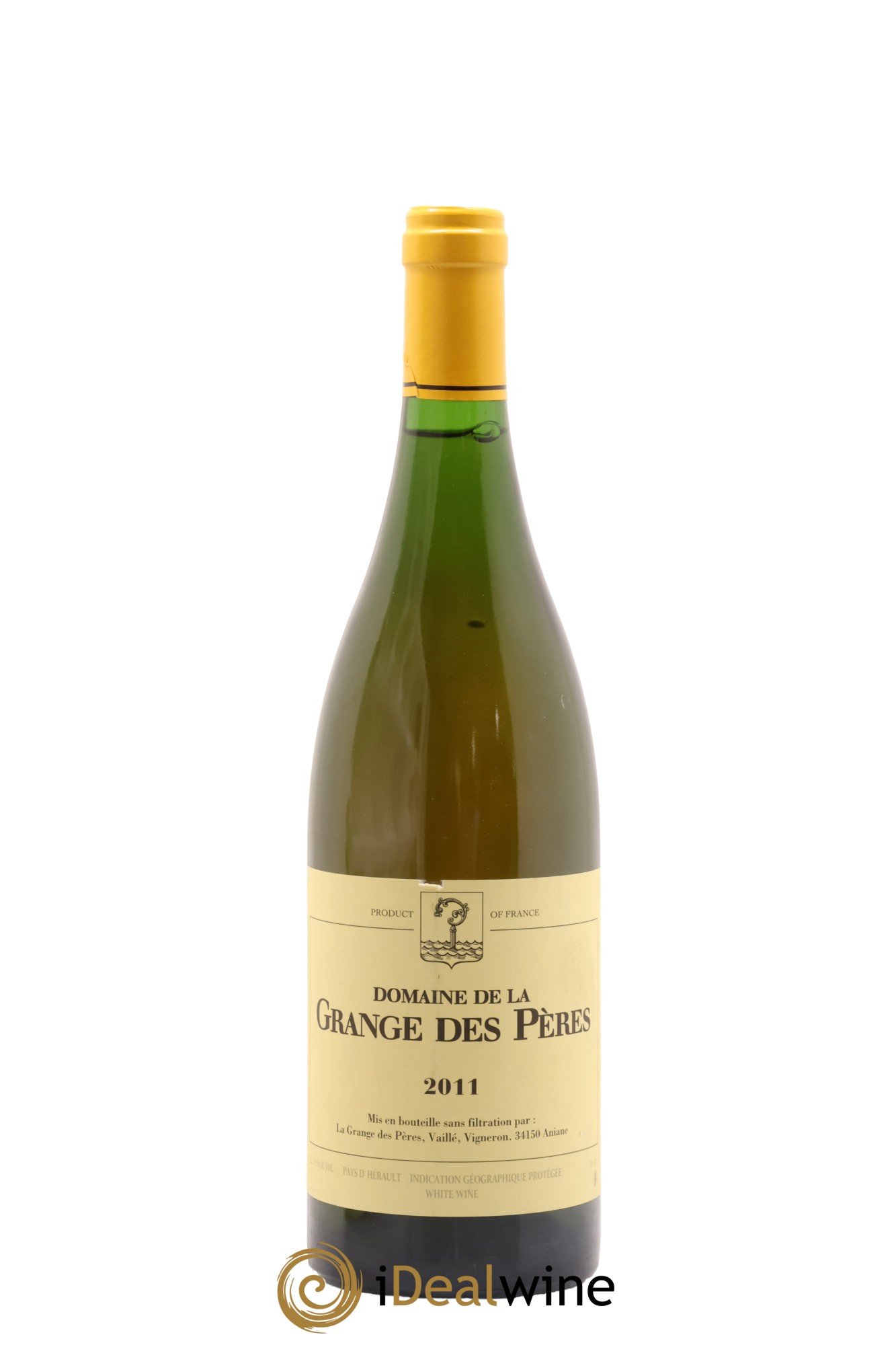 Pays d'Hérault Grange des Pères Laurent Vaillé 2011 - Lot de 1 bouteille - 0