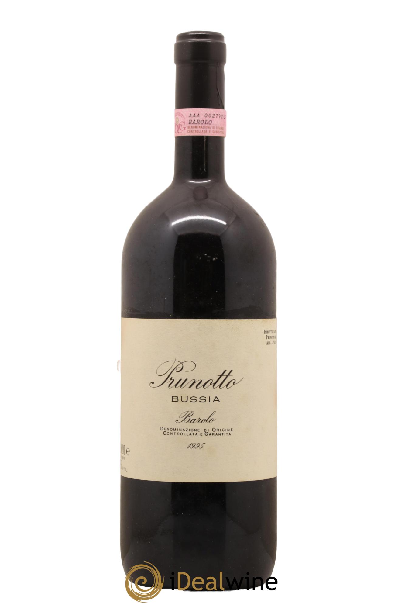 Barolo DOCG Riserva Bussia Prunotto - Marchesi Antinori 1995 - Lot de 1 magnum - 1