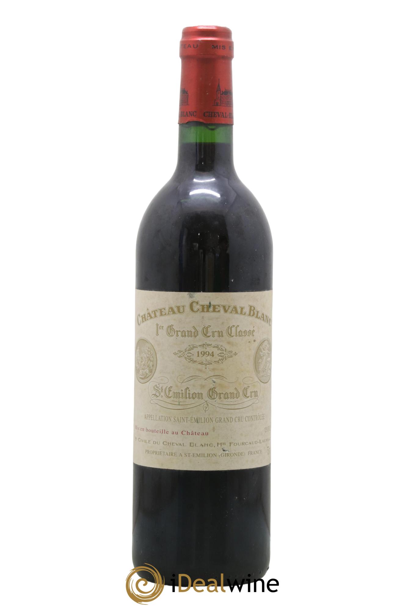Château Cheval Blanc 1er Grand Cru Classé A 1994 - Lotto di 1 bottiglia - 0