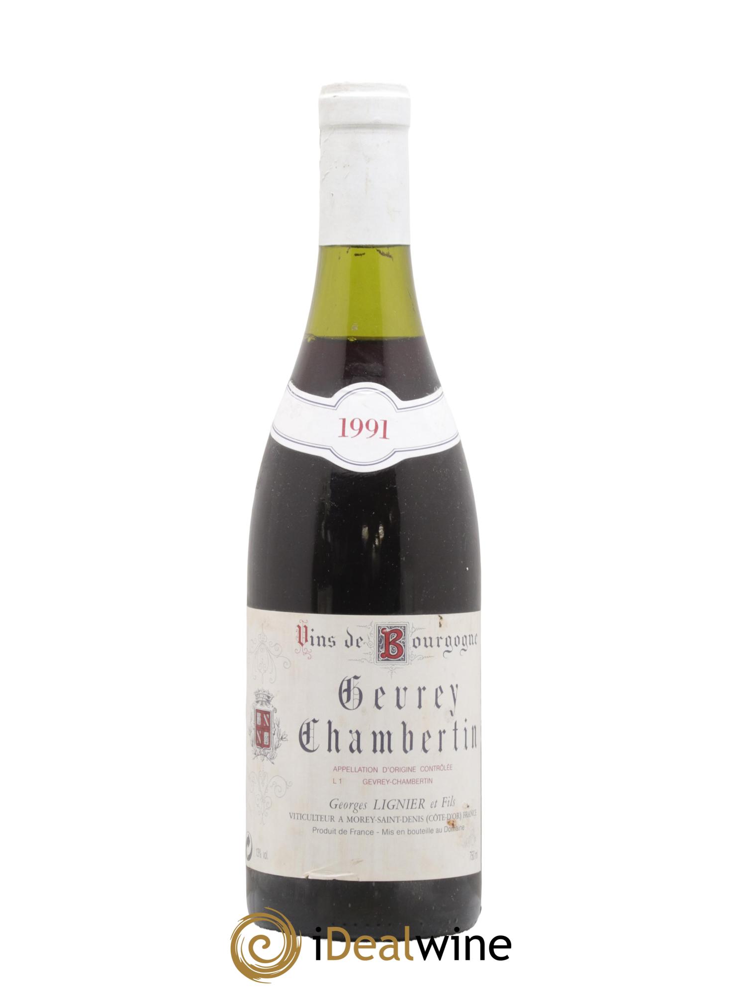 Gevrey-Chambertin 1991 - Lot de 1 bouteille - 0