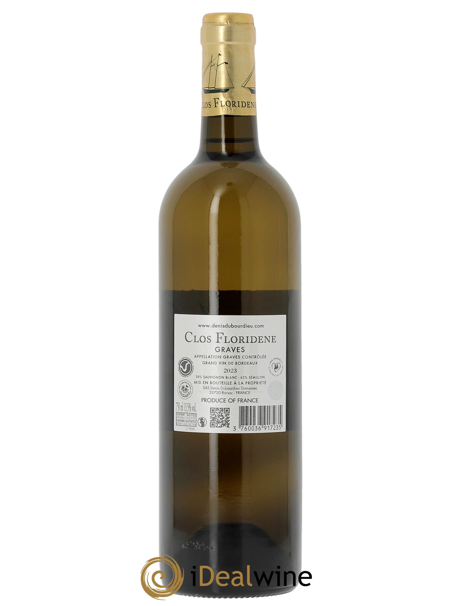 Clos Floridène 2023 - Posten von 1 Flasche - 1
