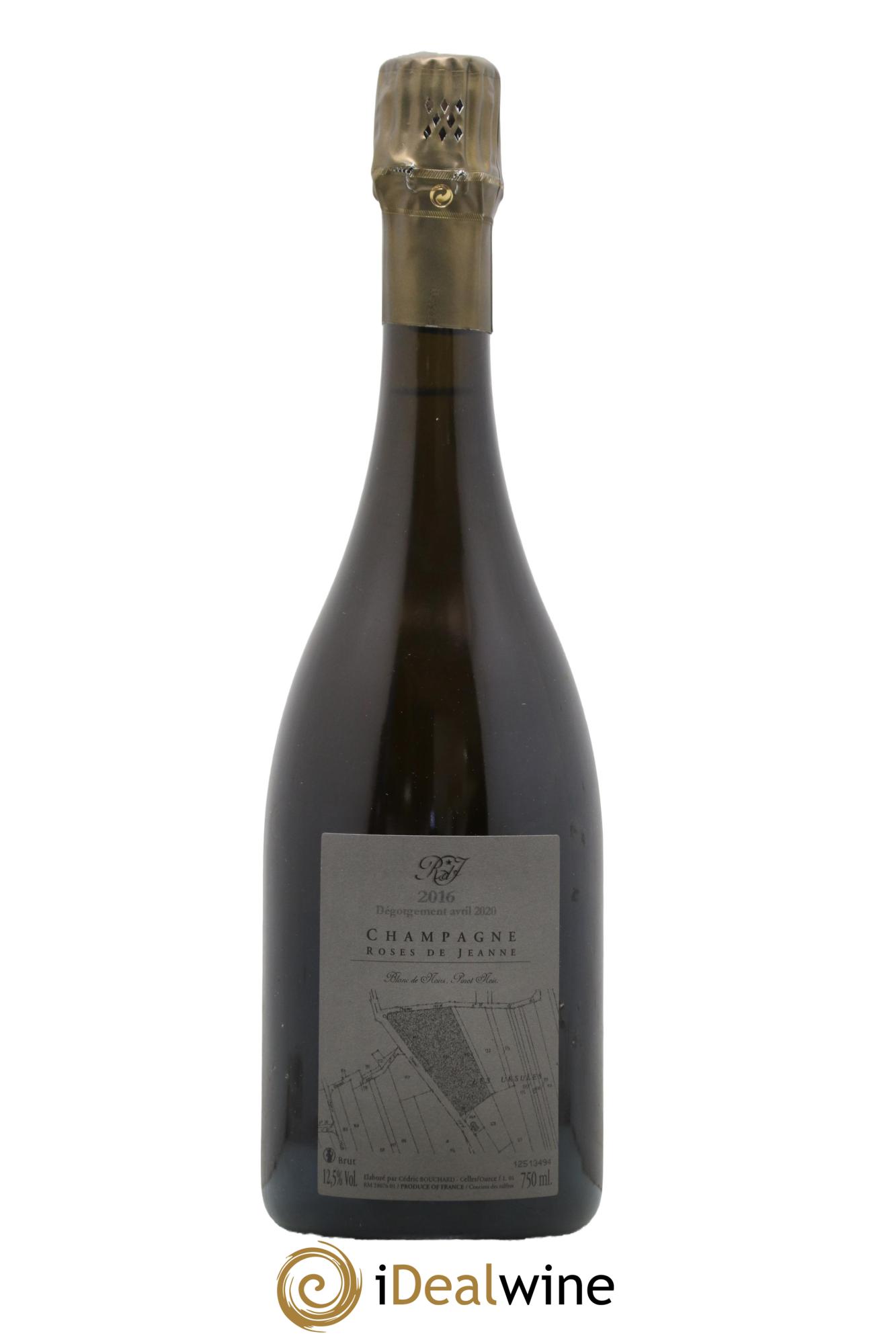 Roses de Jeanne Les Ursules Blanc de Noirs Brut Cédric Bouchard 2016 - Lot of 1 bottle - 1