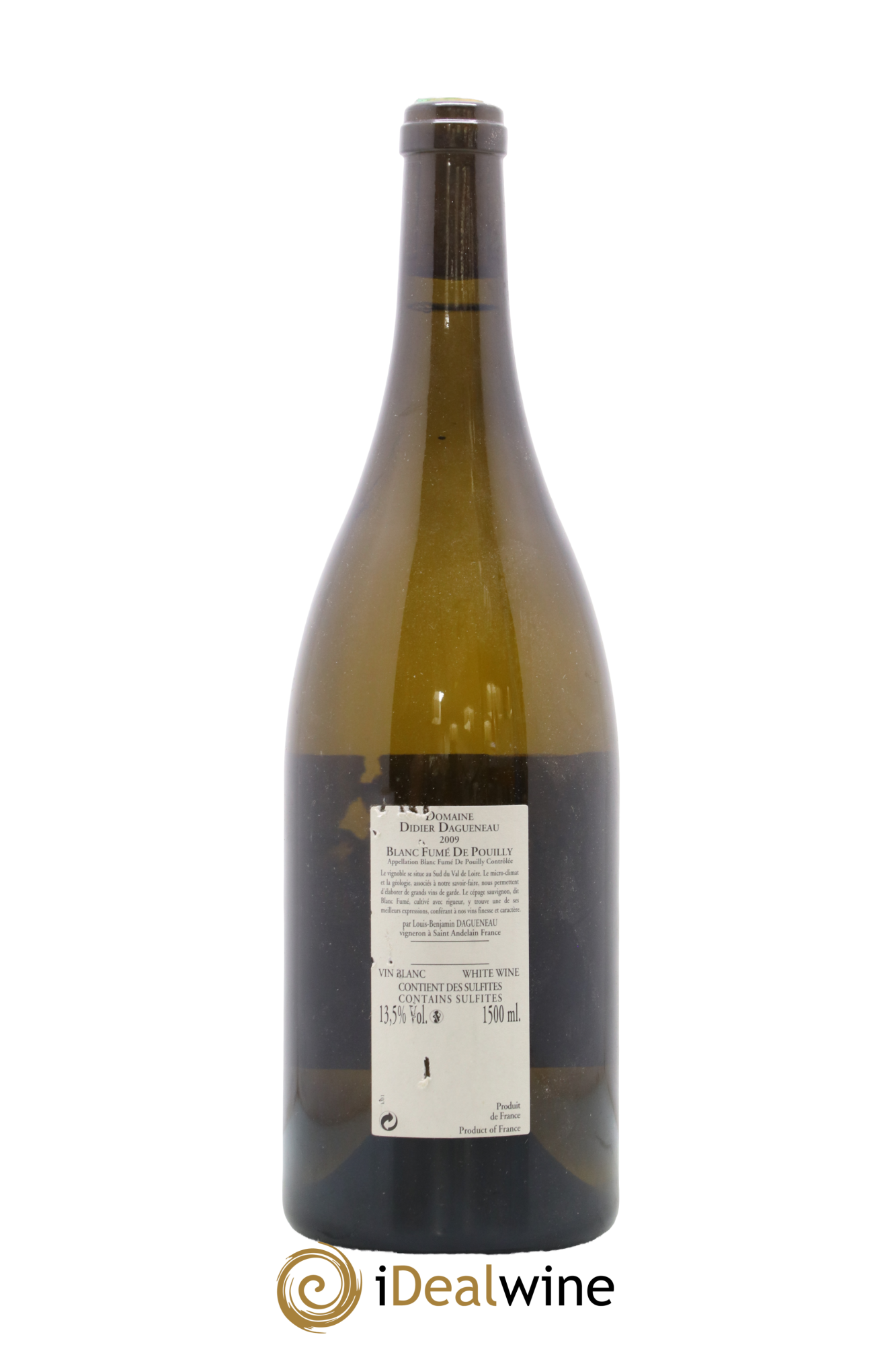 Pouilly-Fumé Buisson Renard Dagueneau (Domaine Didier - Louis-Benjamin) 2009 - Lot de 1 magnum - 1