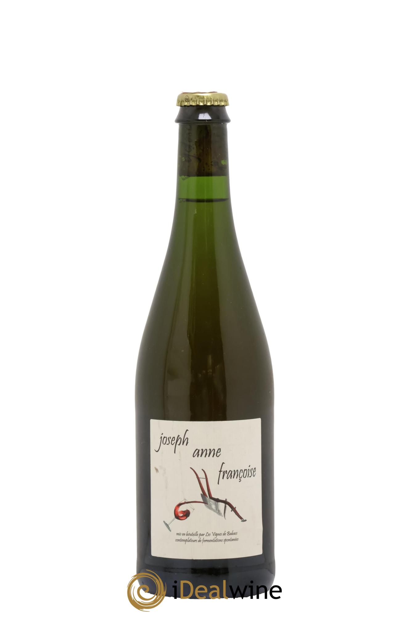 Vin de France Joseph Anne Françoise Les Vignes De Babass 2018 - Lot de 1 bouteille - 0