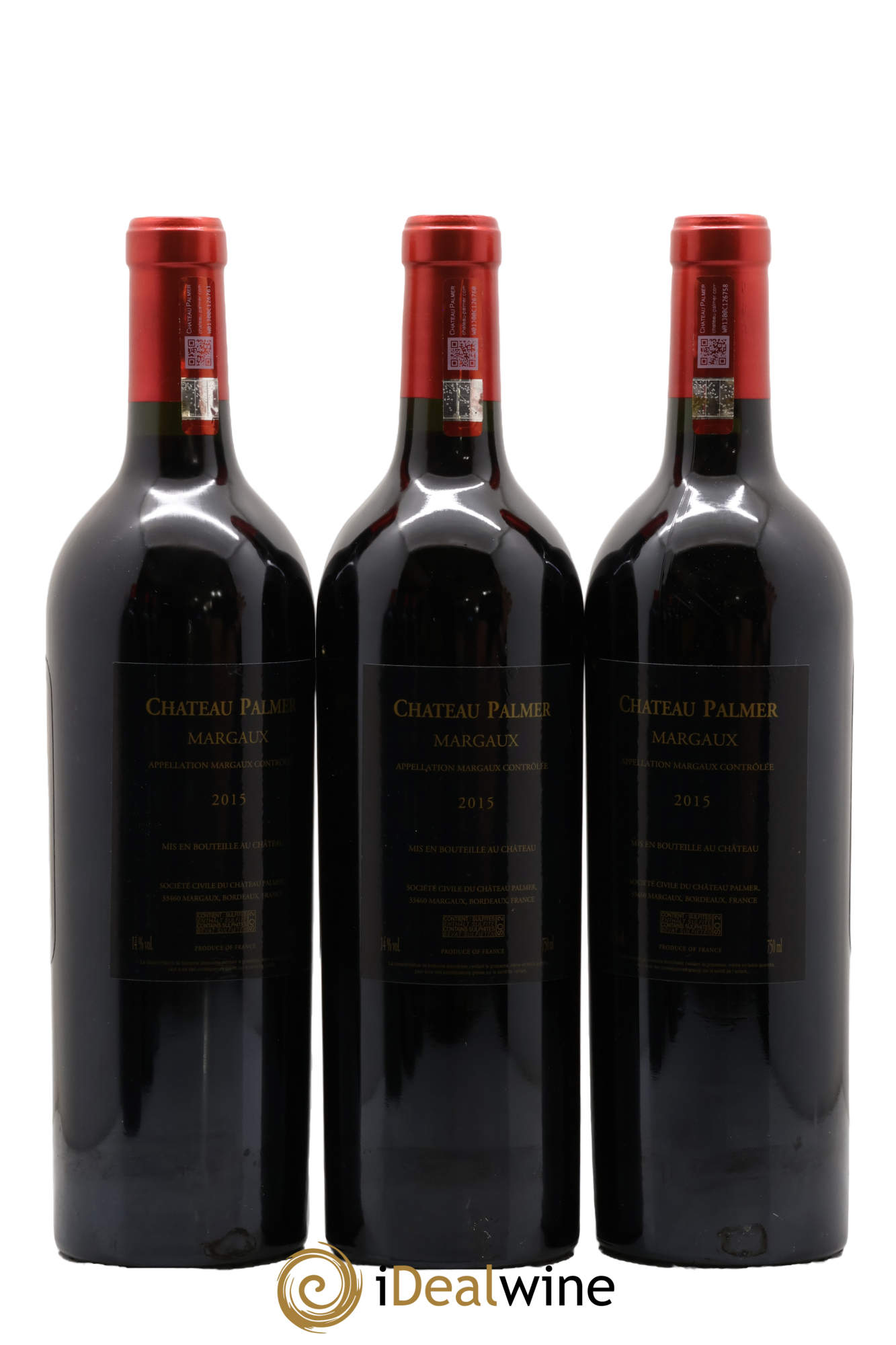 Château Palmer 3ème Grand Cru Classé 2015 - Posten von 6 Flaschen - 4