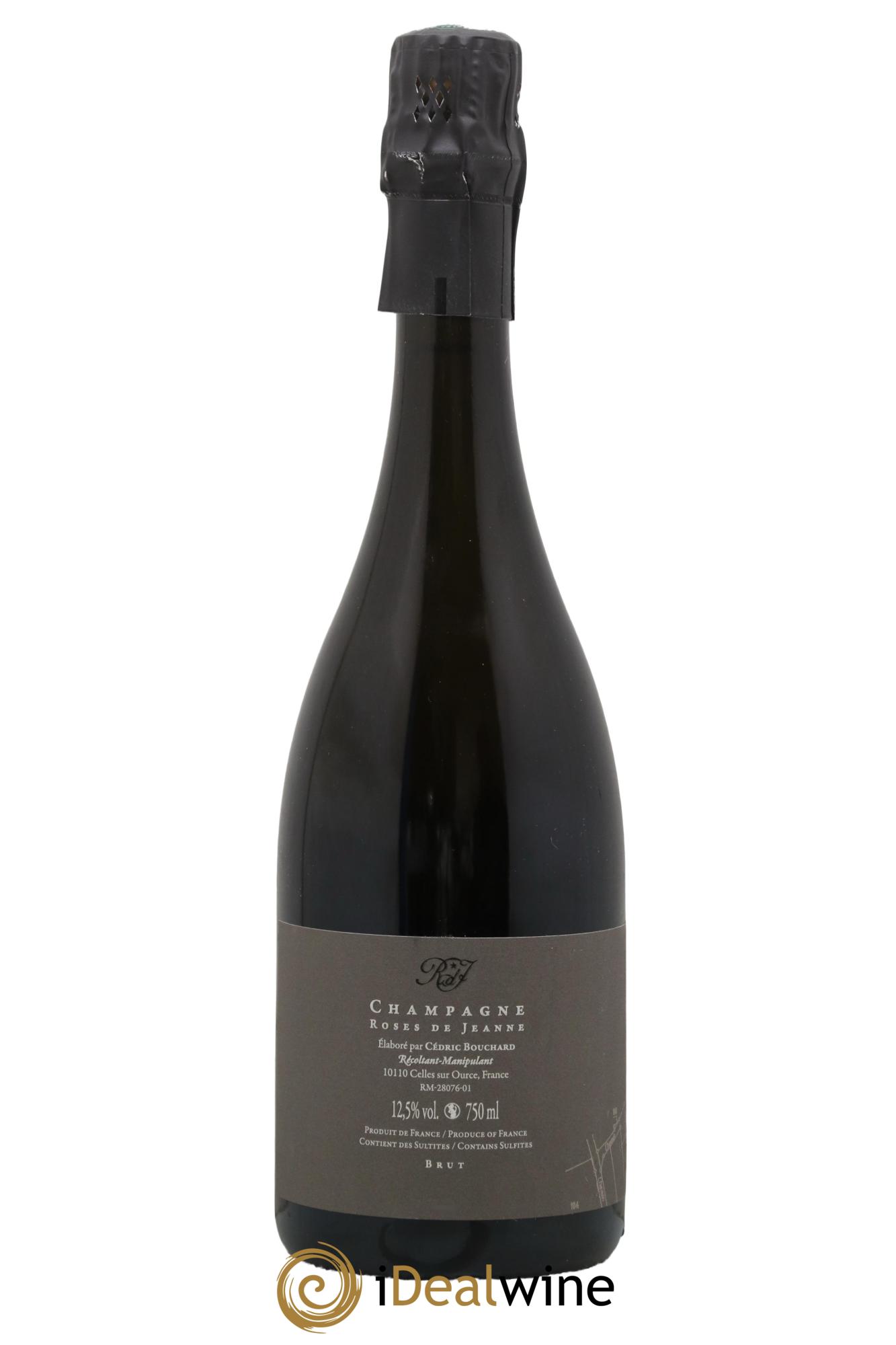Roses de Jeanne Les Ursules Blanc de Noirs Brut Cédric Bouchard 2019 - Lot de 1 bouteille - 1