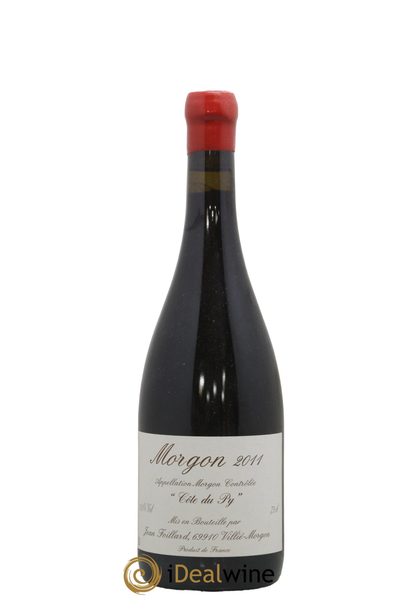 Morgon Côte du Py Jean Foillard 2011 - Posten von 1 Flasche - 0