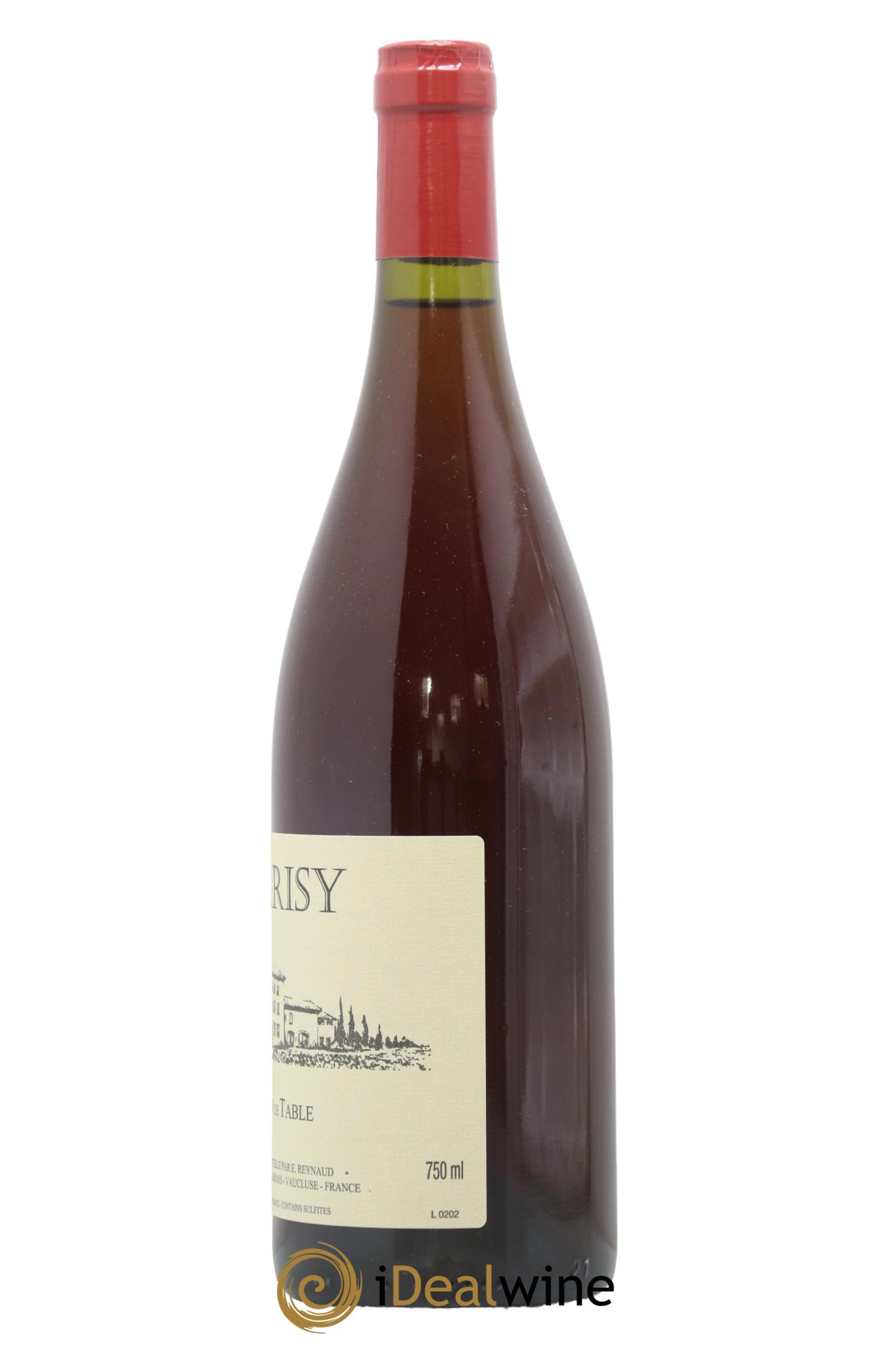 Vin de Table Parisy Emmanuel Reynaud 2020 - Posten von 1 Flasche - 1