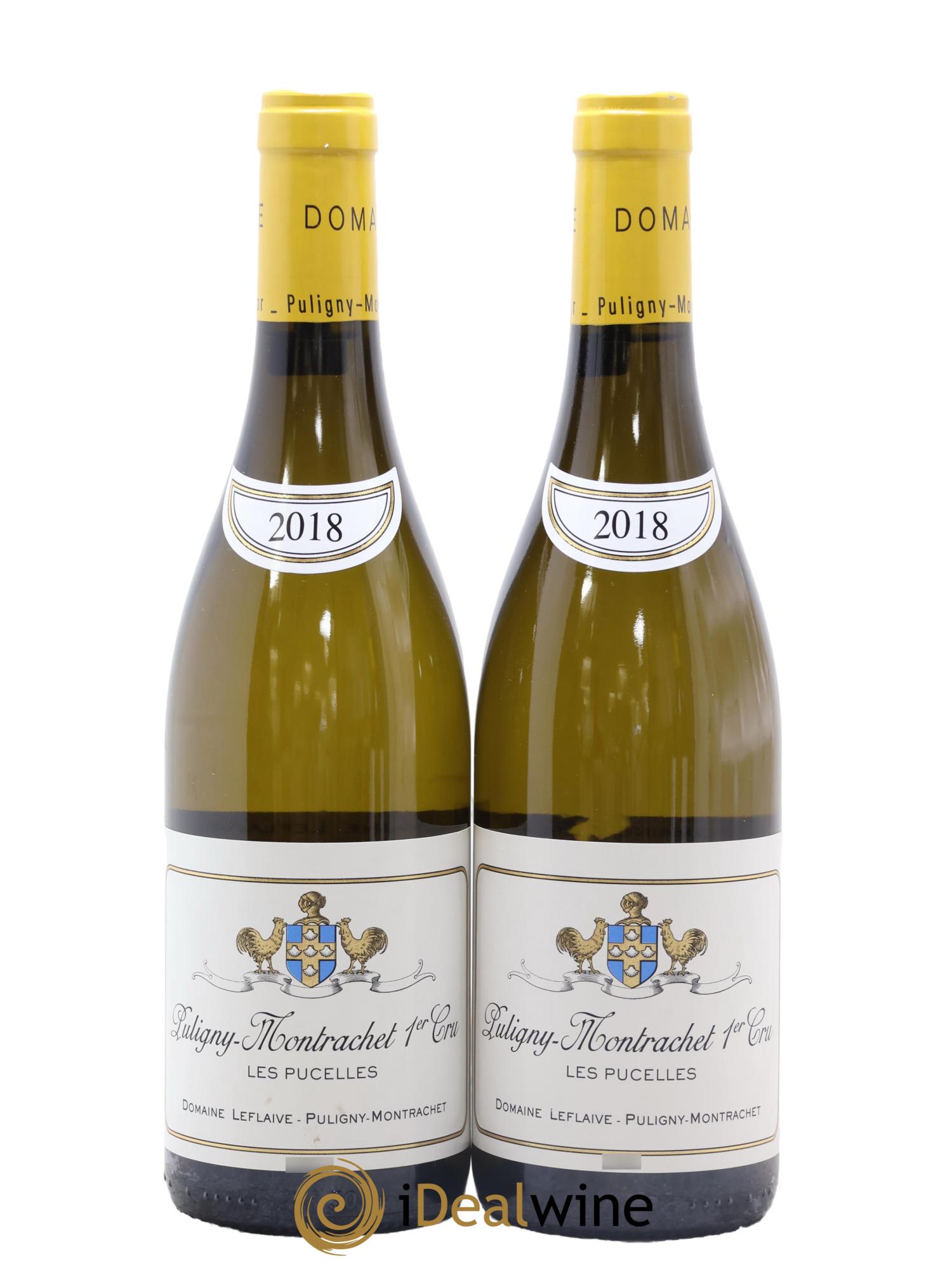 Puligny-Montrachet 1er Cru Les Pucelles Leflaive (Domaine) 2018 - Lot de 2 bouteilles - 0