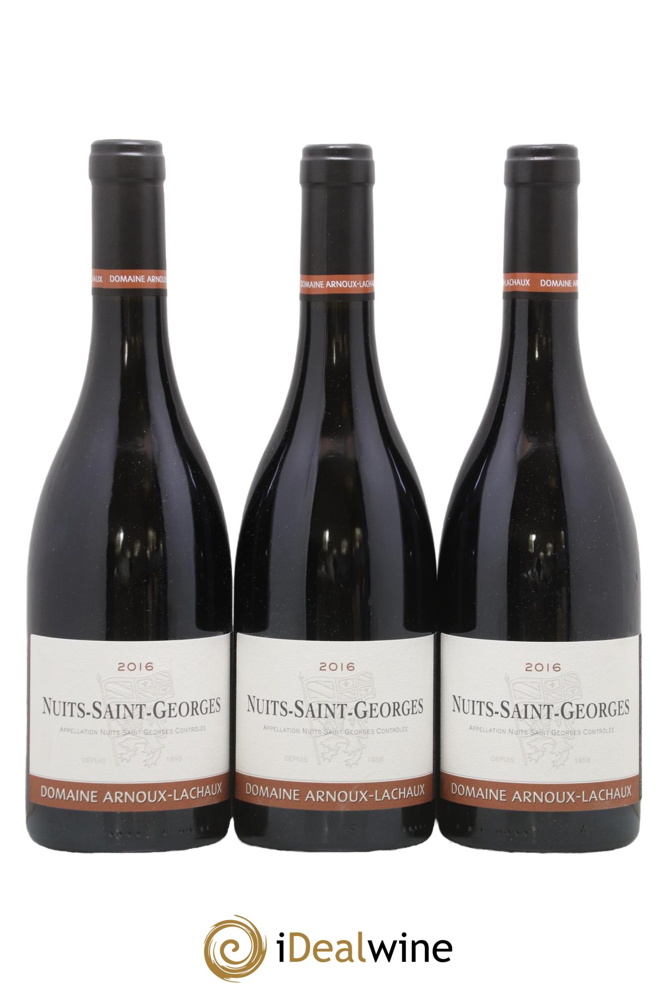 Nuits-Saint-Georges Arnoux-Lachaux (Domaine) 2016 - Lotto di 3 bottiglie - 0