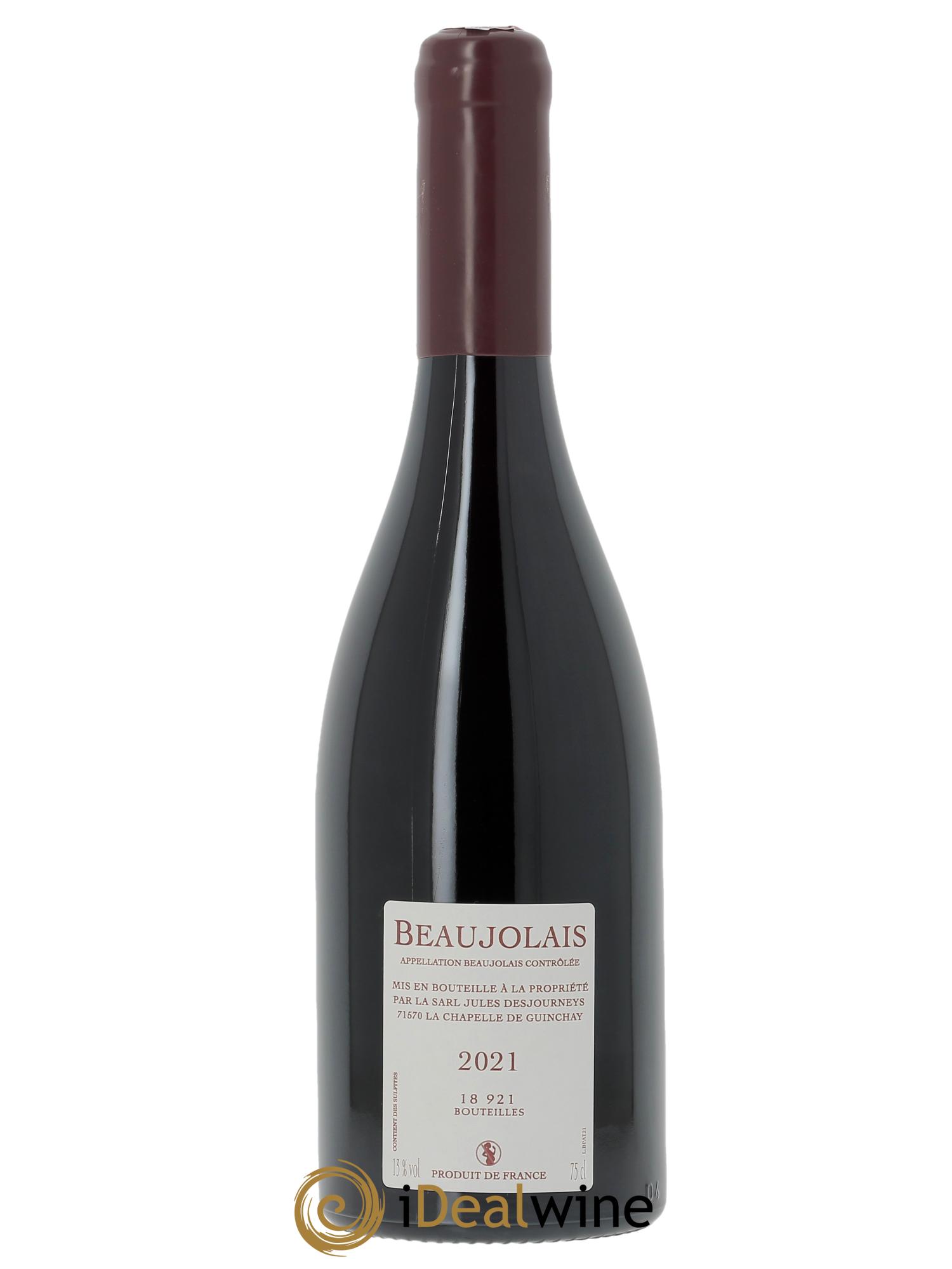 Beaujolais Pataphysique Jules Desjourneys  2021 - Lotto di 1 bottiglia - 1