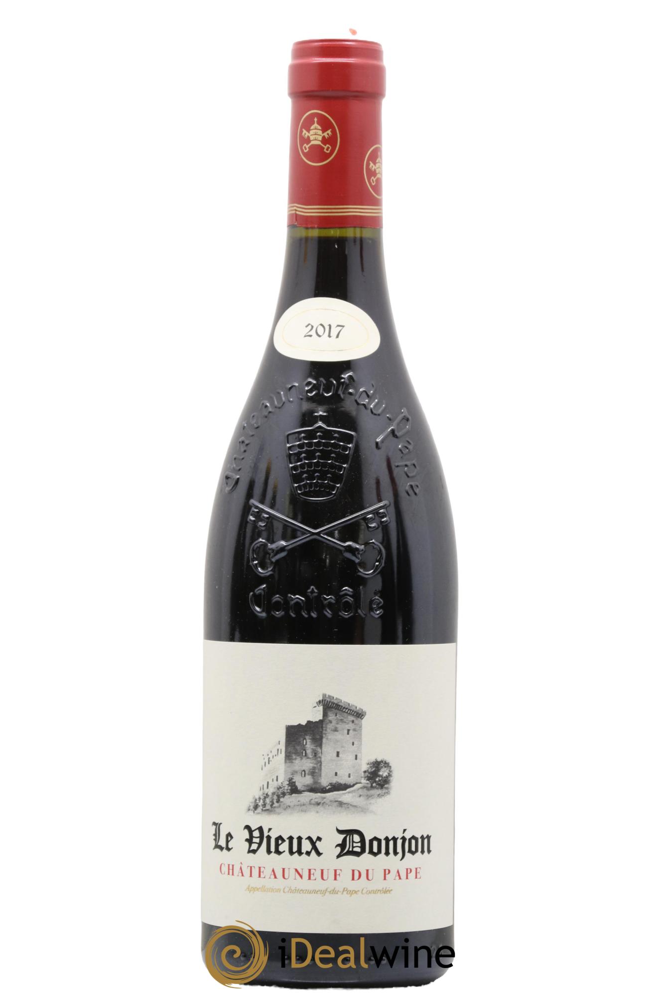 Châteauneuf-du-Pape Le Vieux Donjon Michel Lucien 2017 - Lot de 1 bouteille - 0