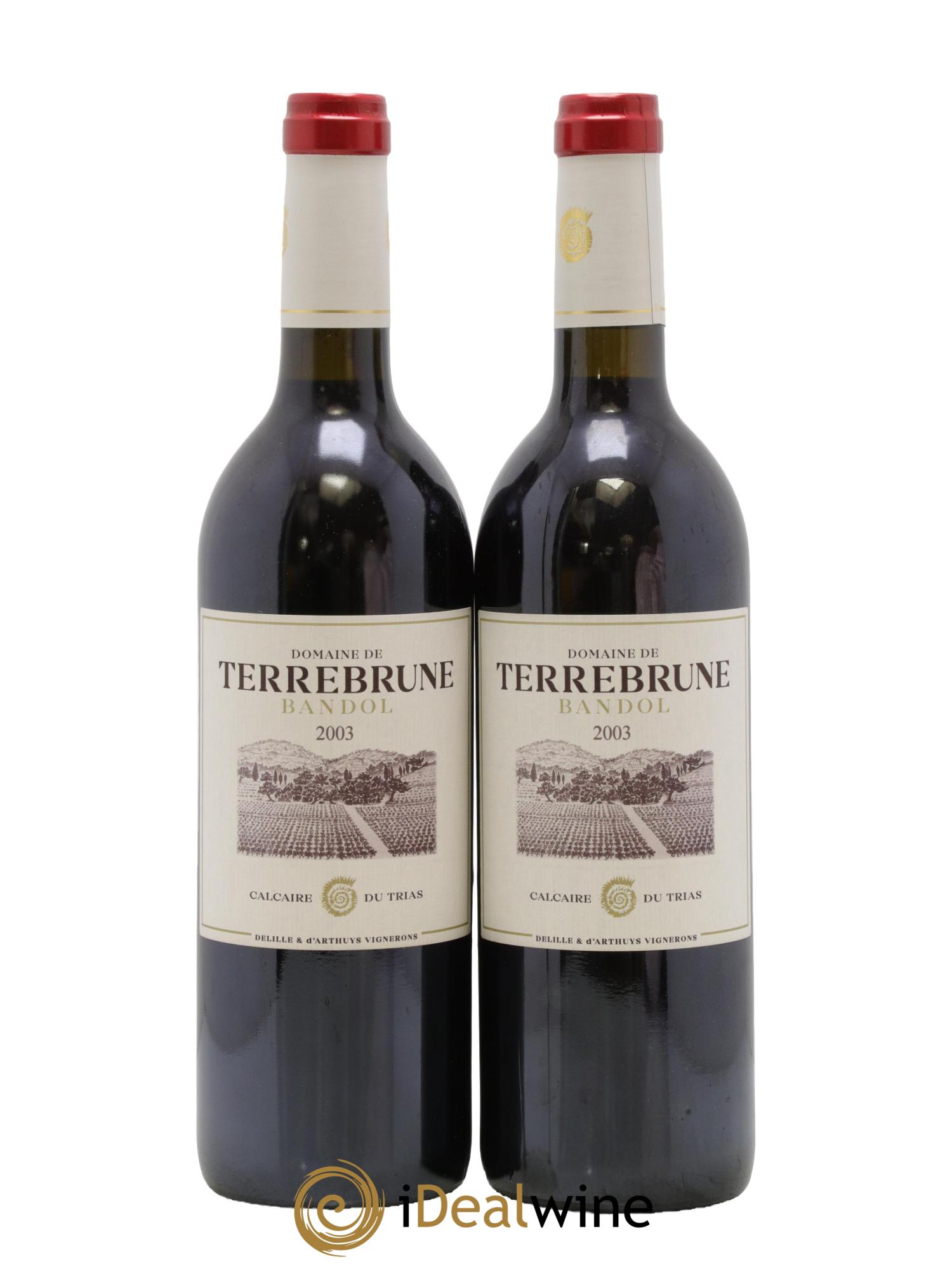 Bandol Terrebrune (Domaine de) 2003 - Lot de 2 bouteilles - 0